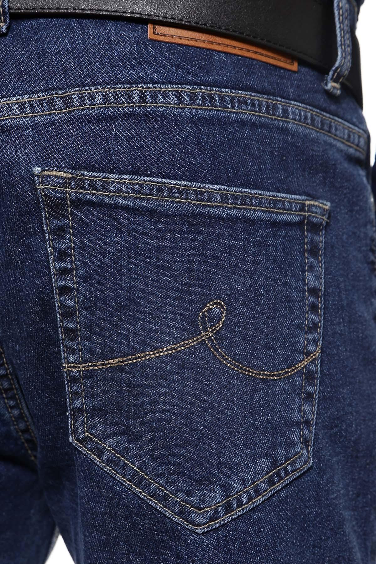 JEAN SLIM FIT DARK BLUE at Charcoal Clothing