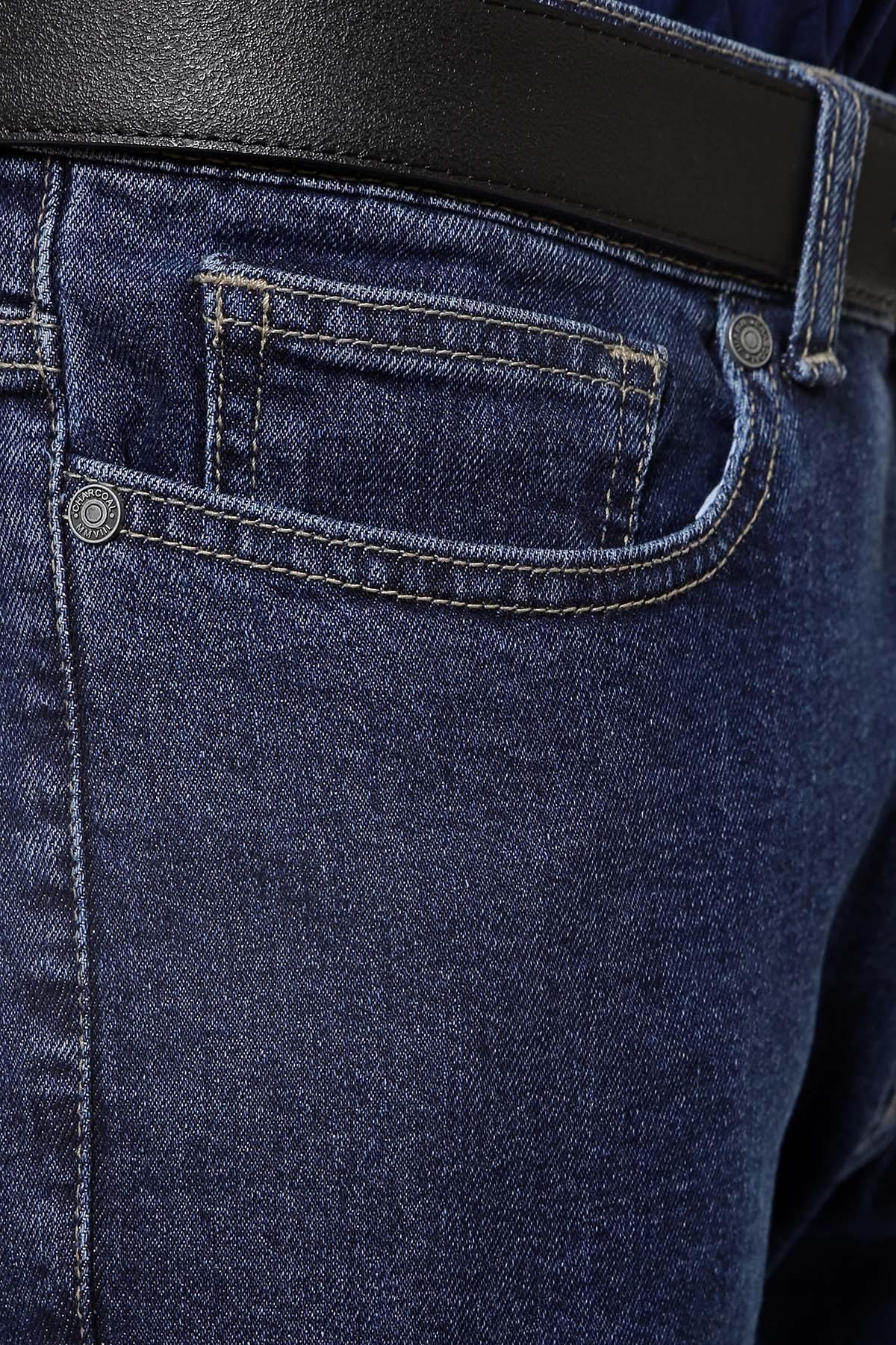 JEAN SLIM FIT DARK BLUE at Charcoal Clothing