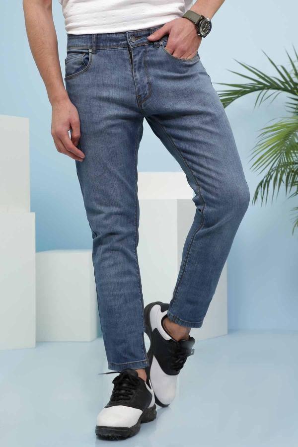 JEAN SLIM FIT LIGHT BLUE at Charcoal Clothing