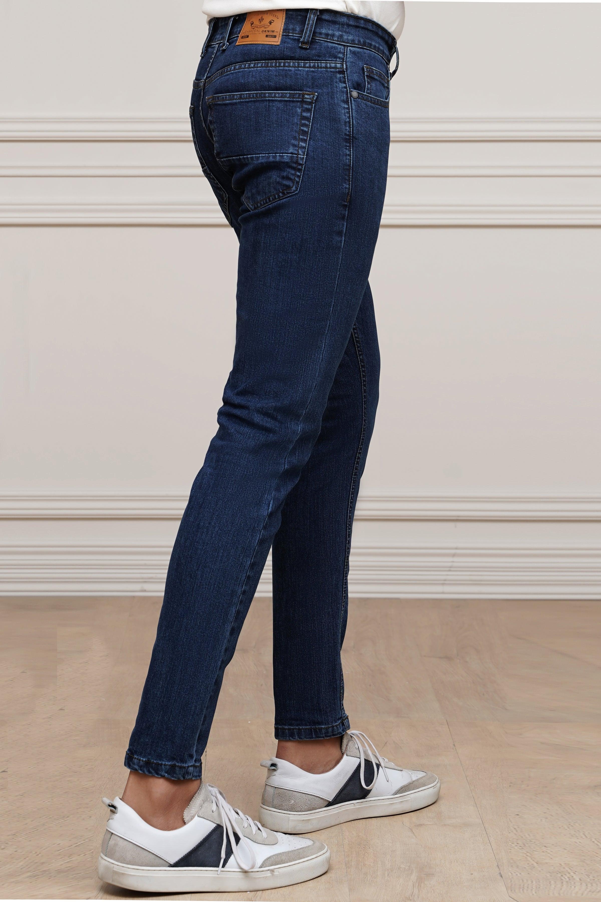 JEANS DARK BLUE at Charcoal Clothing