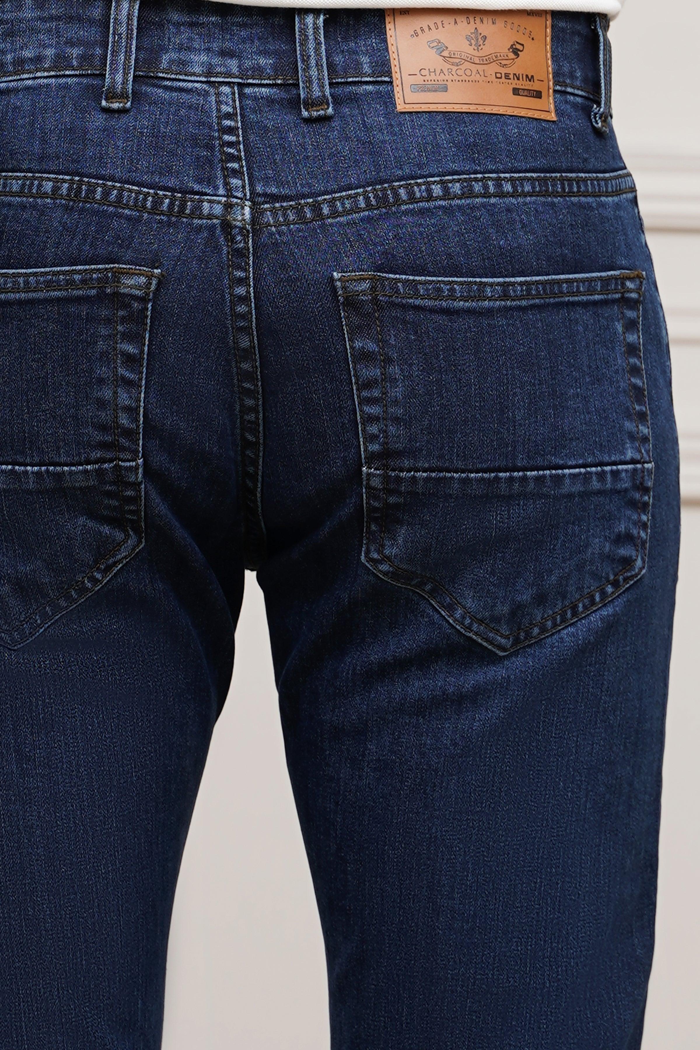JEANS DARK BLUE at Charcoal Clothing