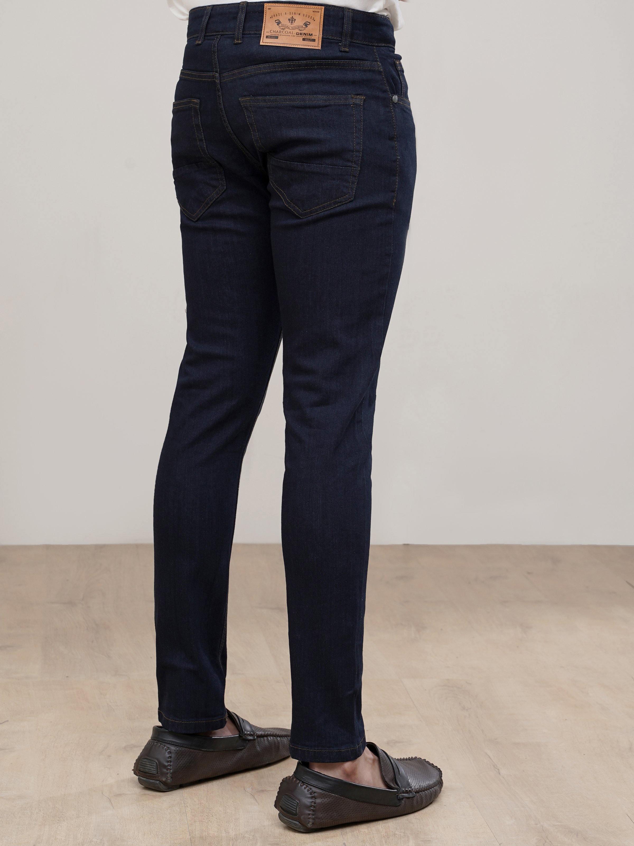 JEANS DARK NAVY at Charcoal Clothing