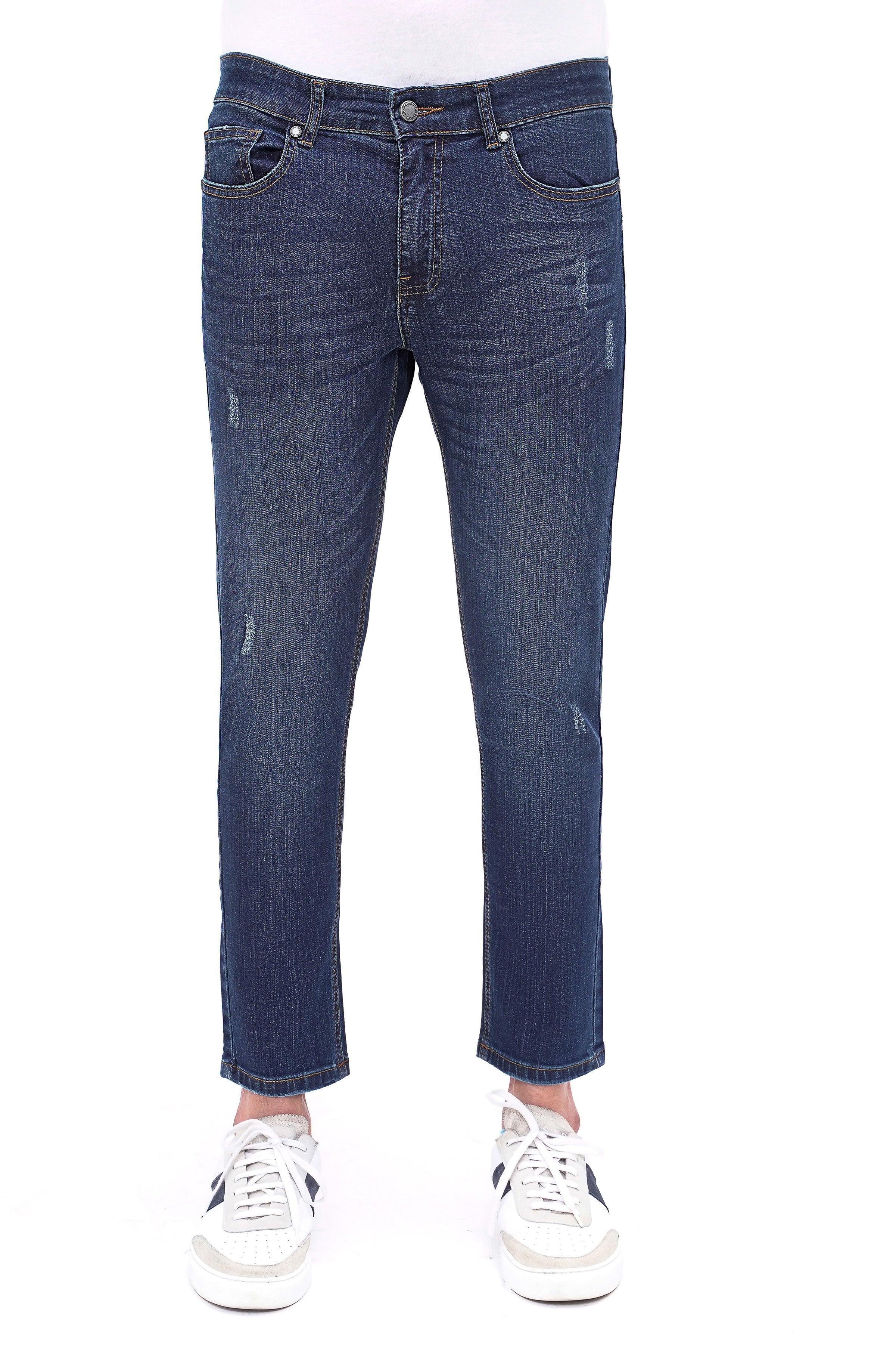 JEANS MID BLUE at Charcoal Clothing