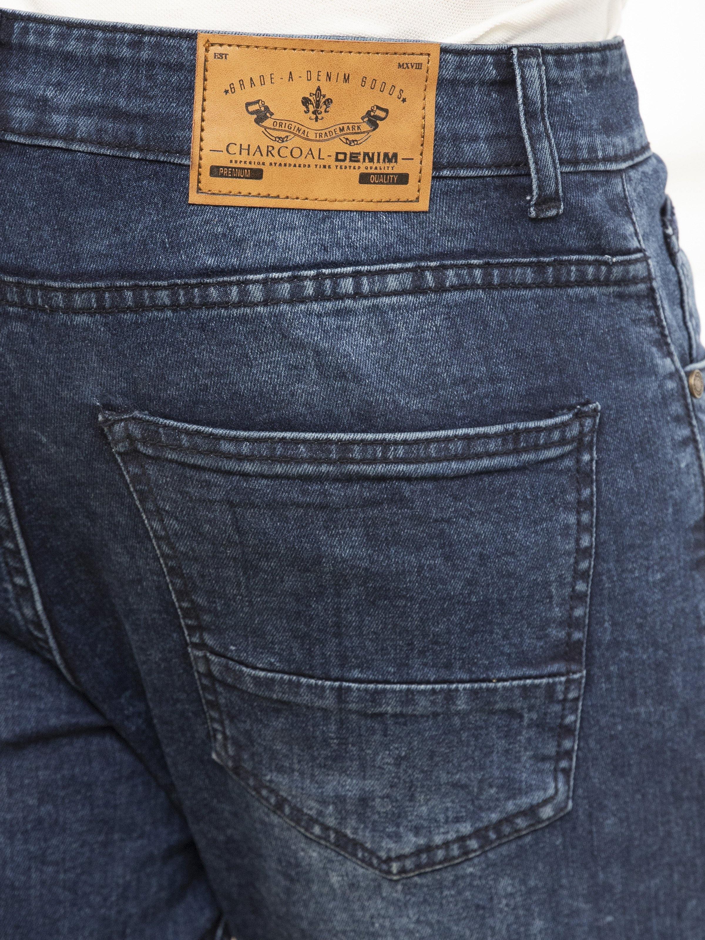 JEANS MID BLUE at Charcoal Clothing
