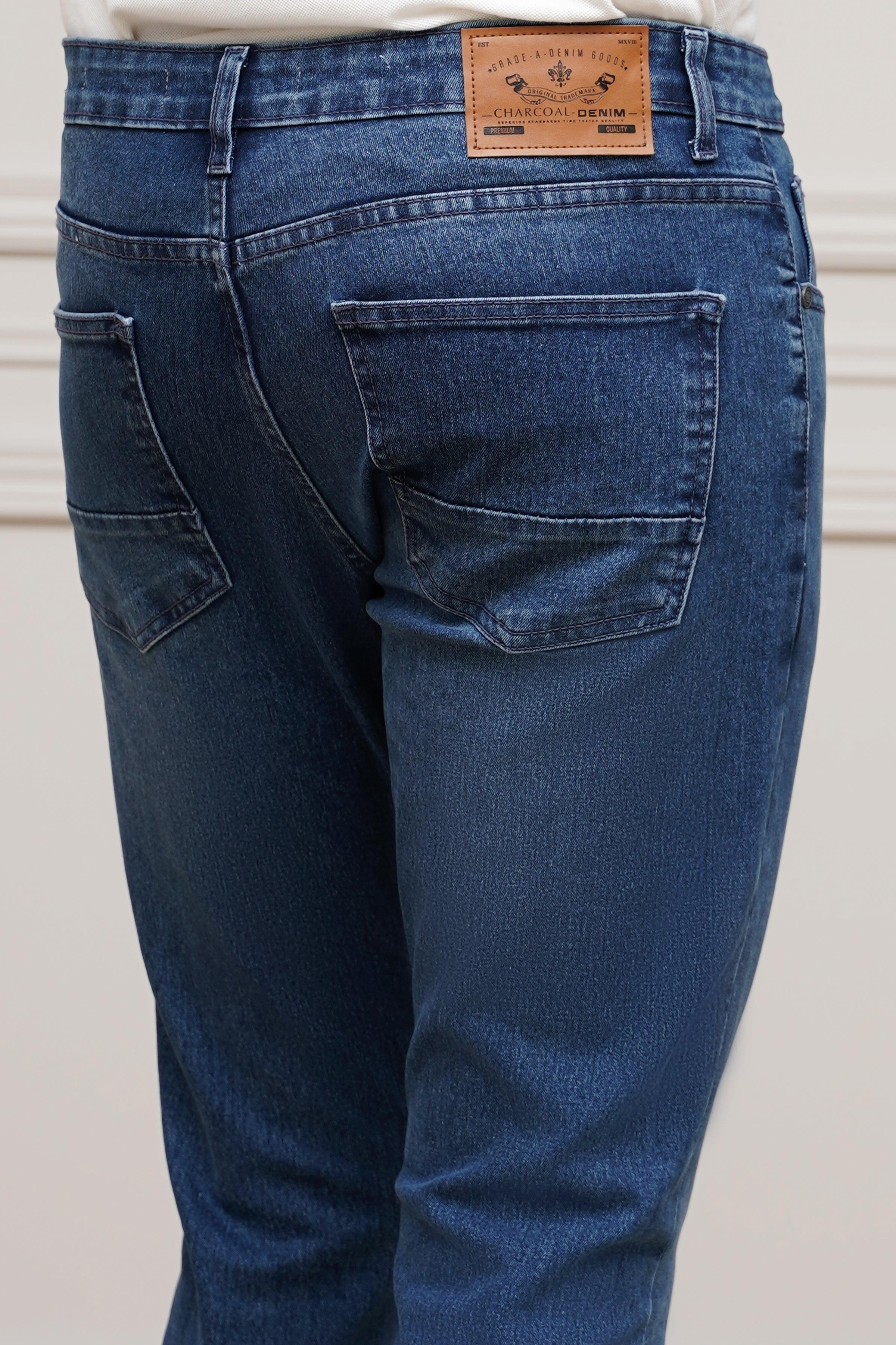 JEANS SKINNY LEG SKY BLUE at Charcoal Clothing