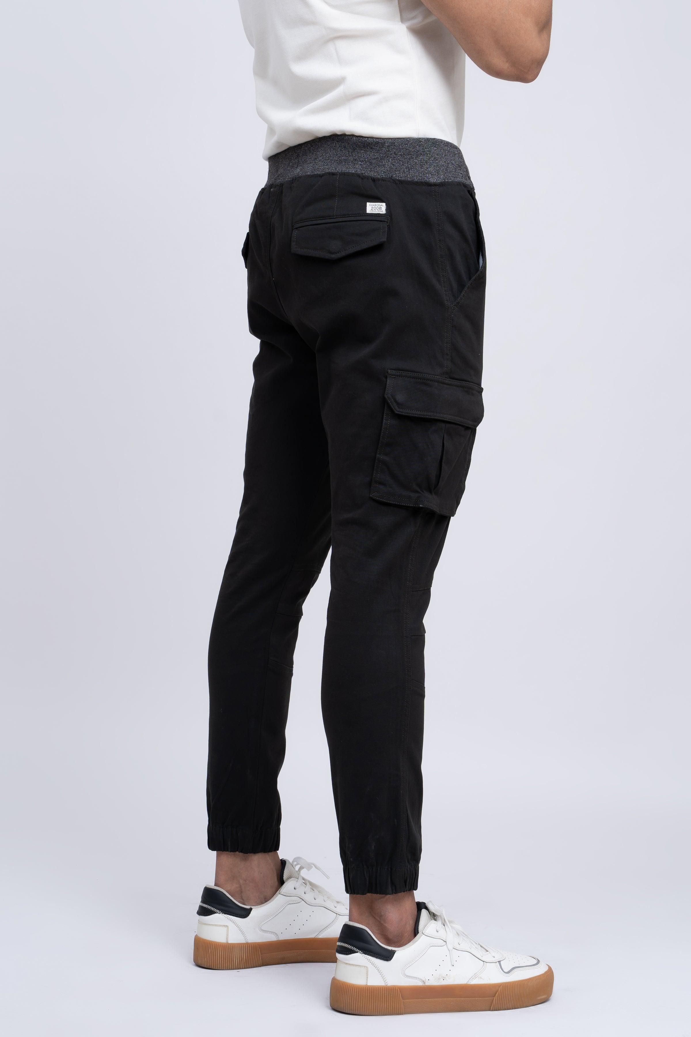 JOGGER TROUSER DARK GREEN at Charcoal Clothing