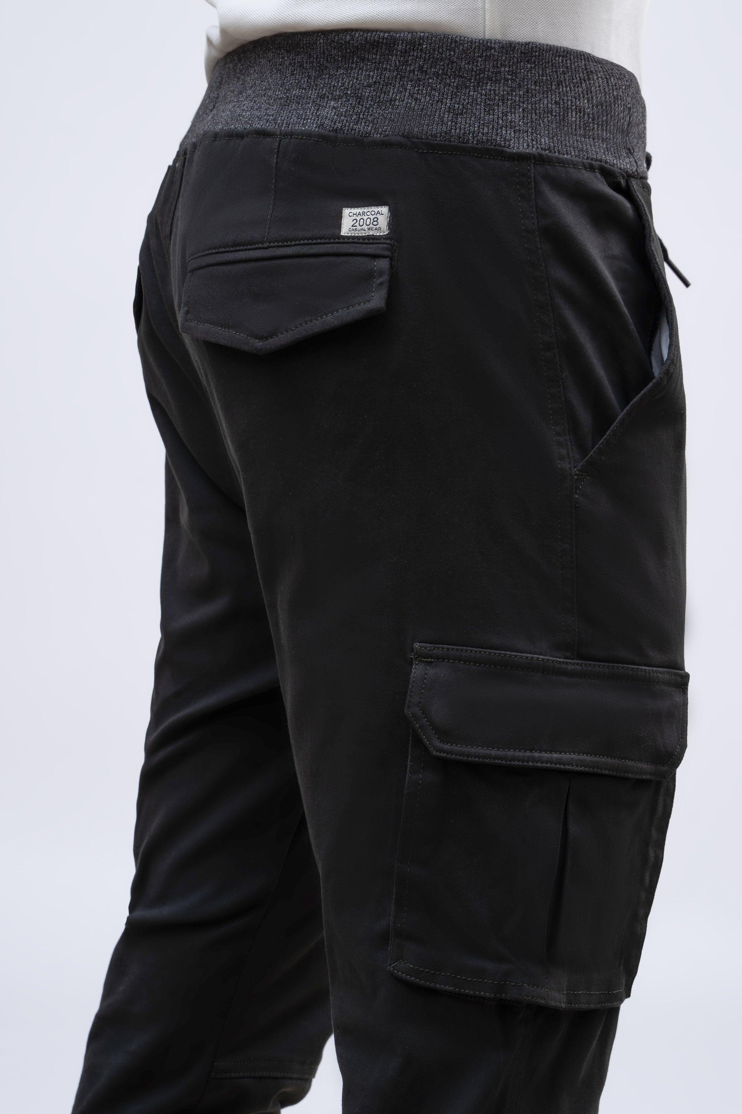 JOGGER TROUSER DARK GREEN at Charcoal Clothing