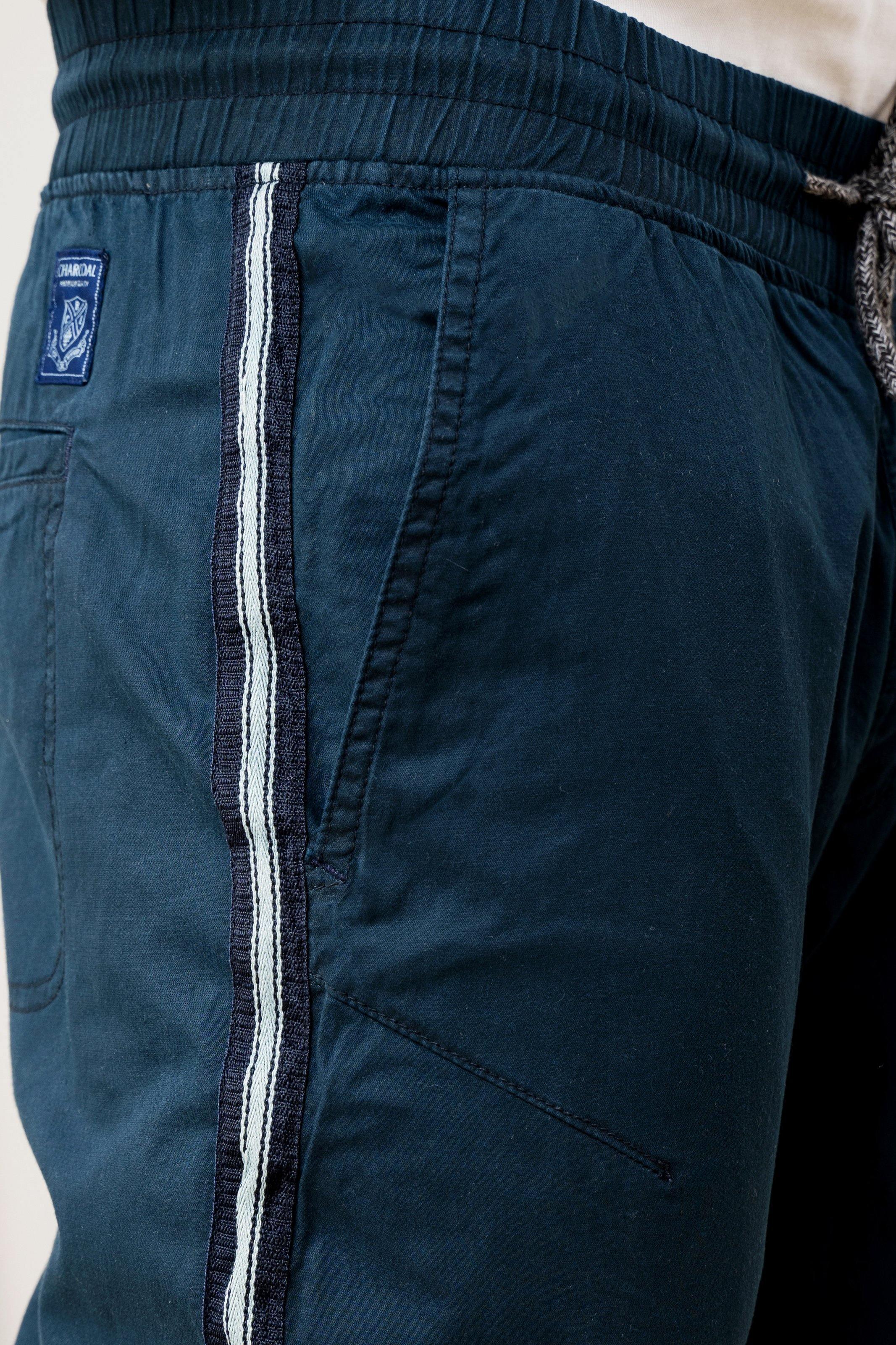 JOGGER TROUSER NAVY at Charcoal Clothing