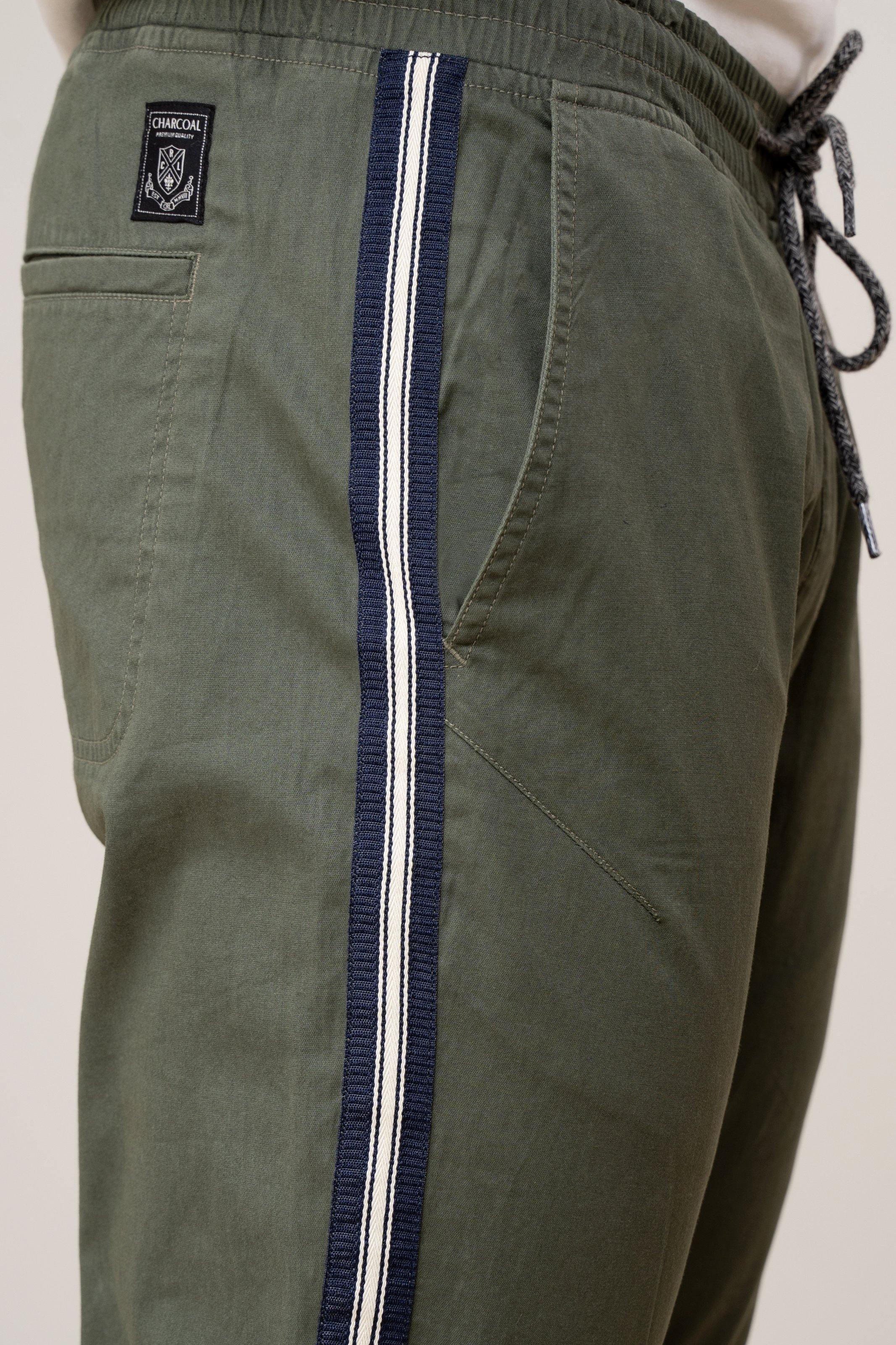JOGGER TROUSER OLIVE at Charcoal Clothing