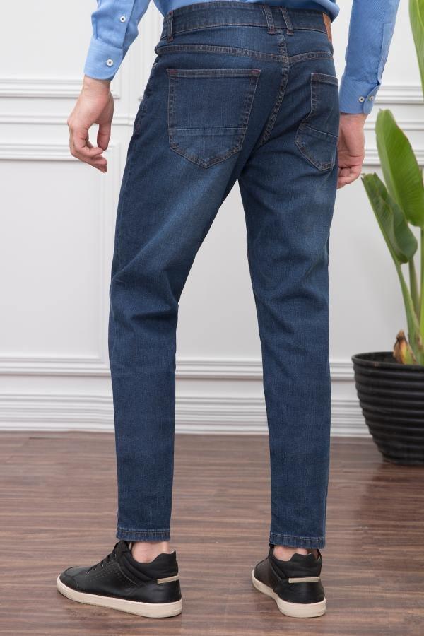 Jeans Slim Fit Super Comfort Dark Blue at Charcoal Clothing