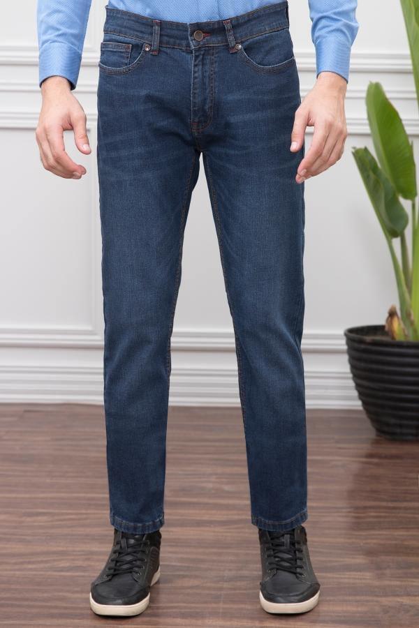 Jeans Slim Fit Super Comfort Dark Blue at Charcoal Clothing