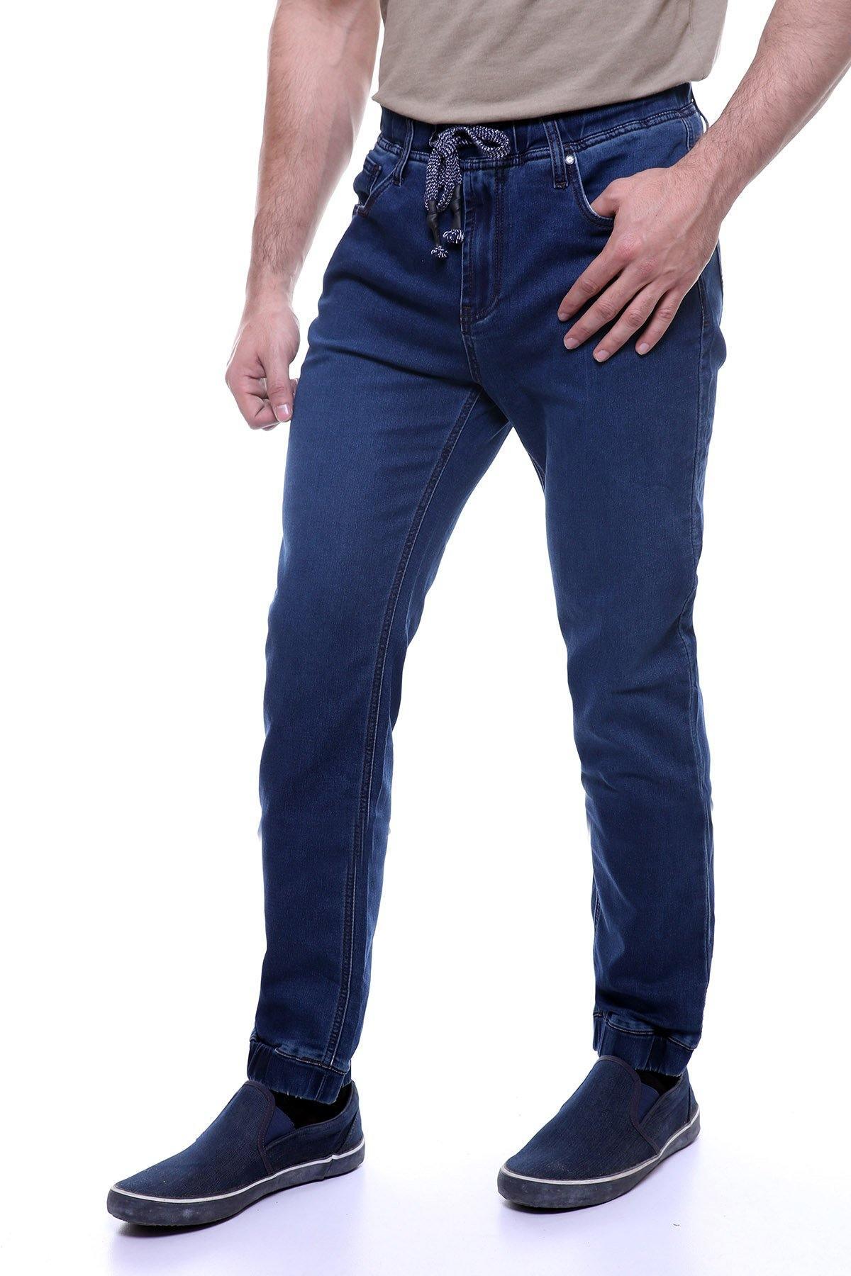 Jeans Trouser 5 Pocket Denim Blue at Charcoal Clothing