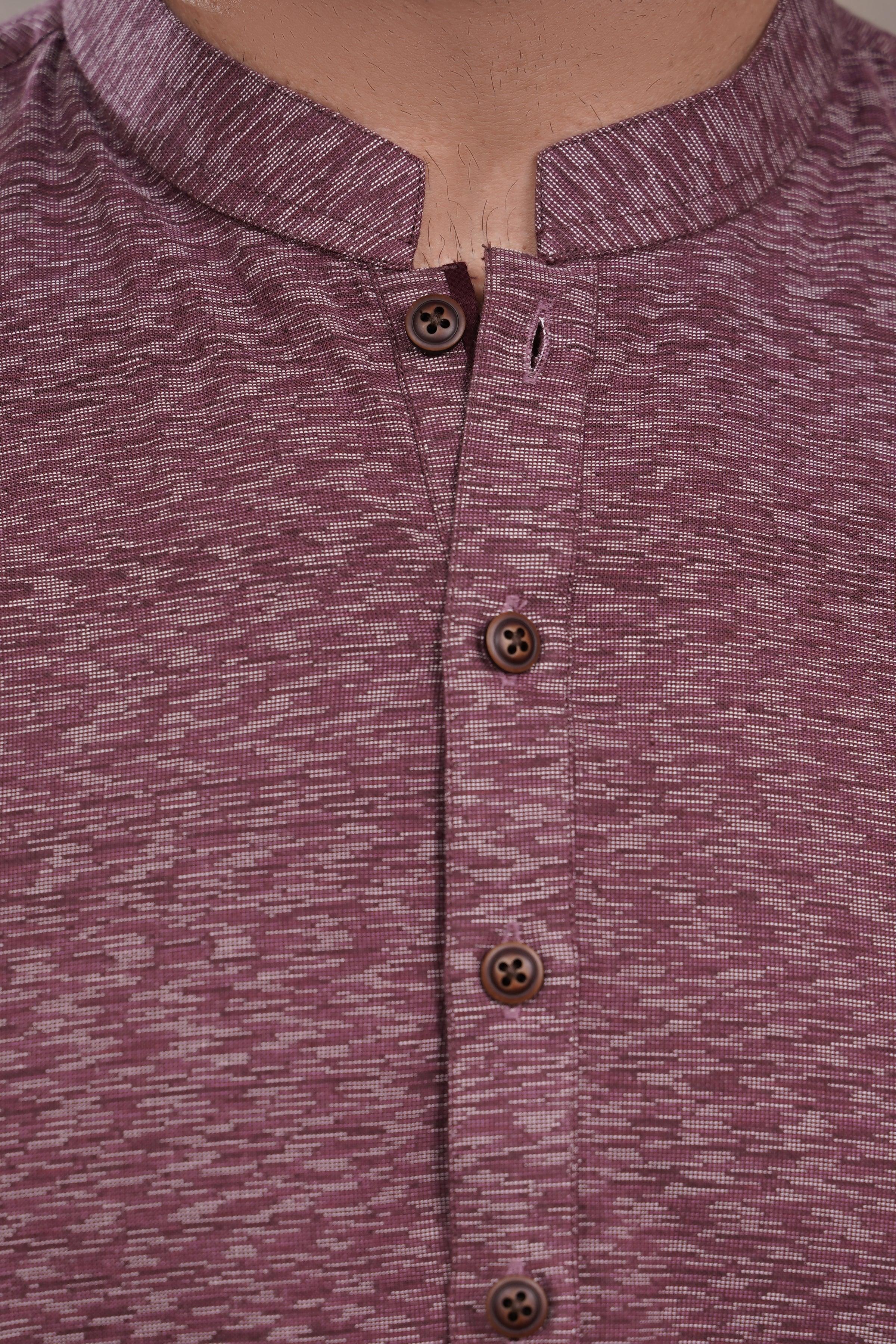 KURTA BAN COLLAR at Charcoal Clothing