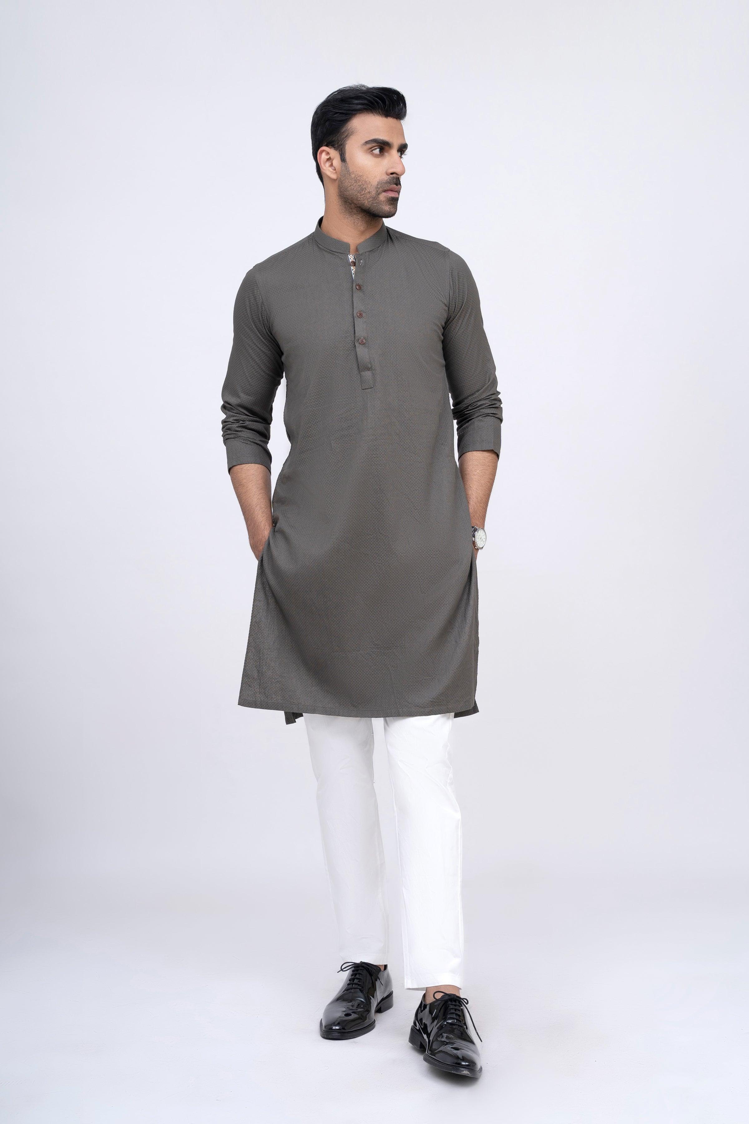 KURTA BROWN at Charcoal Clothing