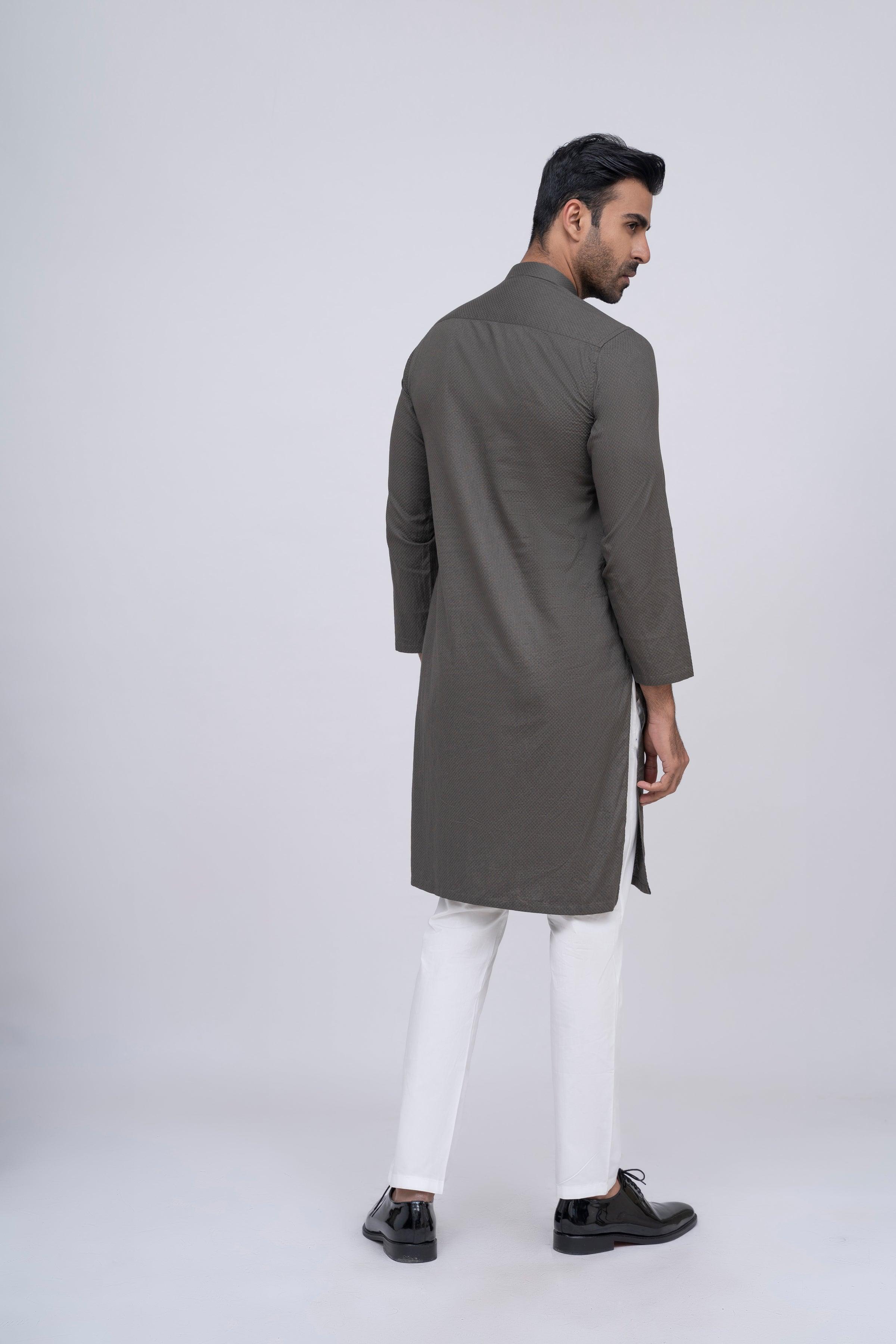 KURTA BROWN at Charcoal Clothing