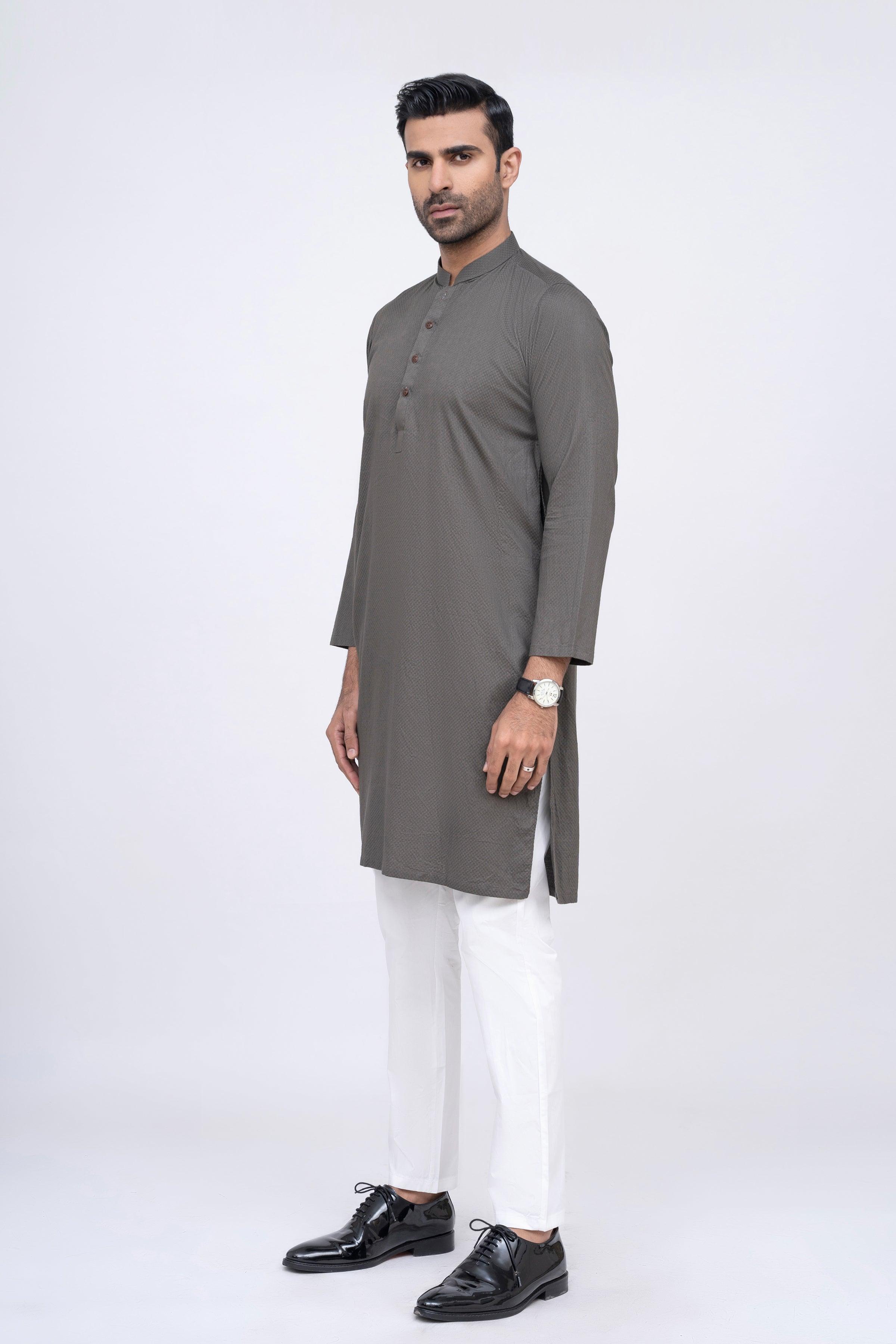 KURTA BROWN at Charcoal Clothing