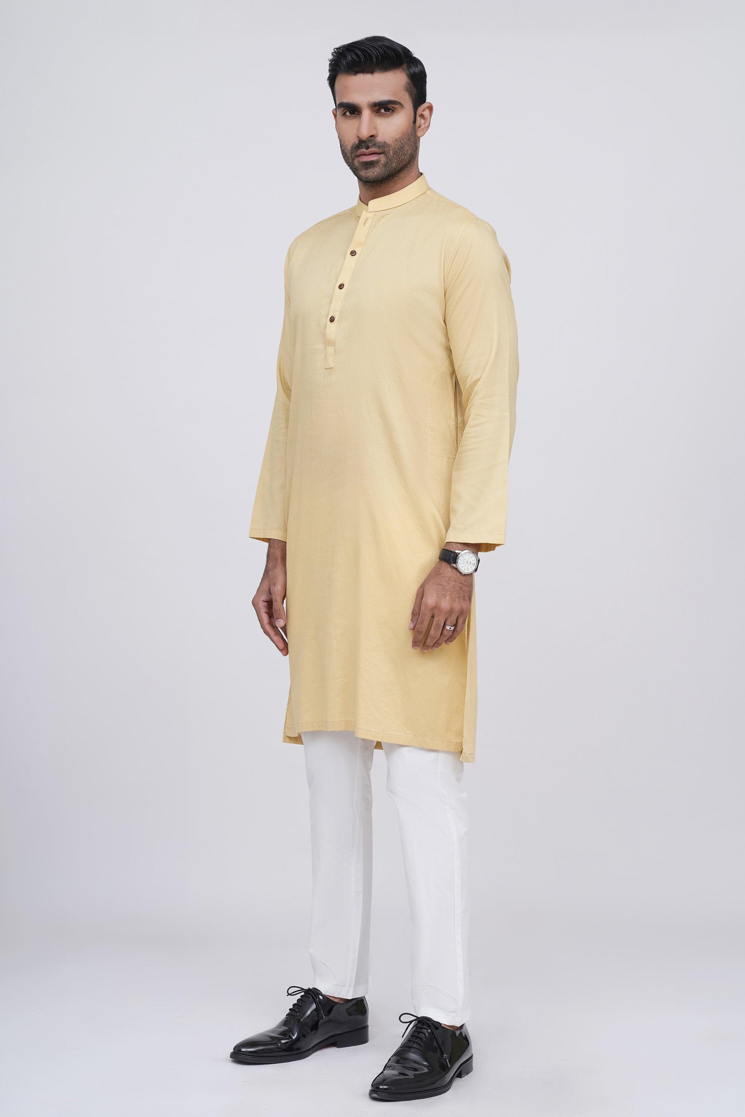 KURTA LEMON at Charcoal Clothing