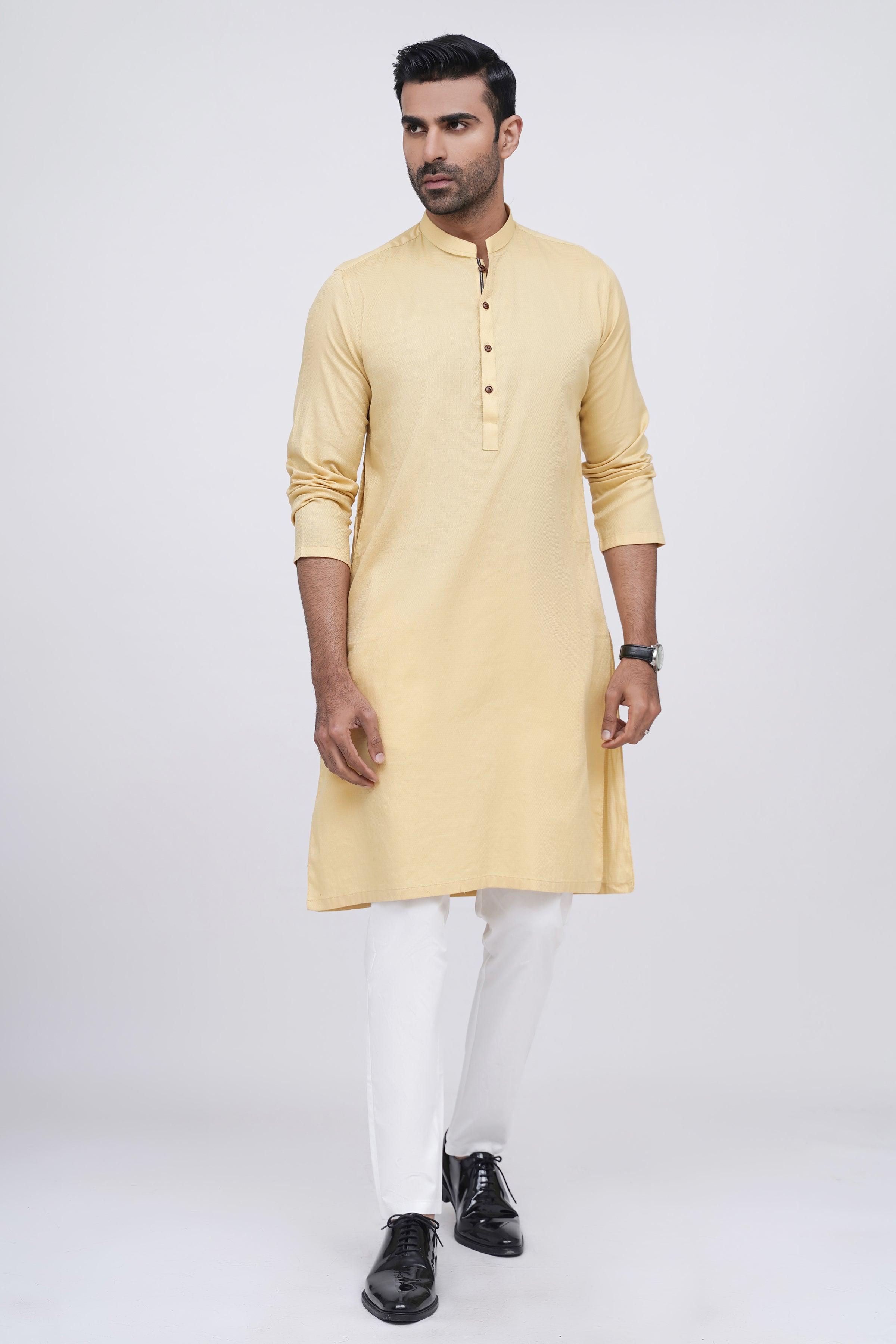 KURTA LEMON at Charcoal Clothing