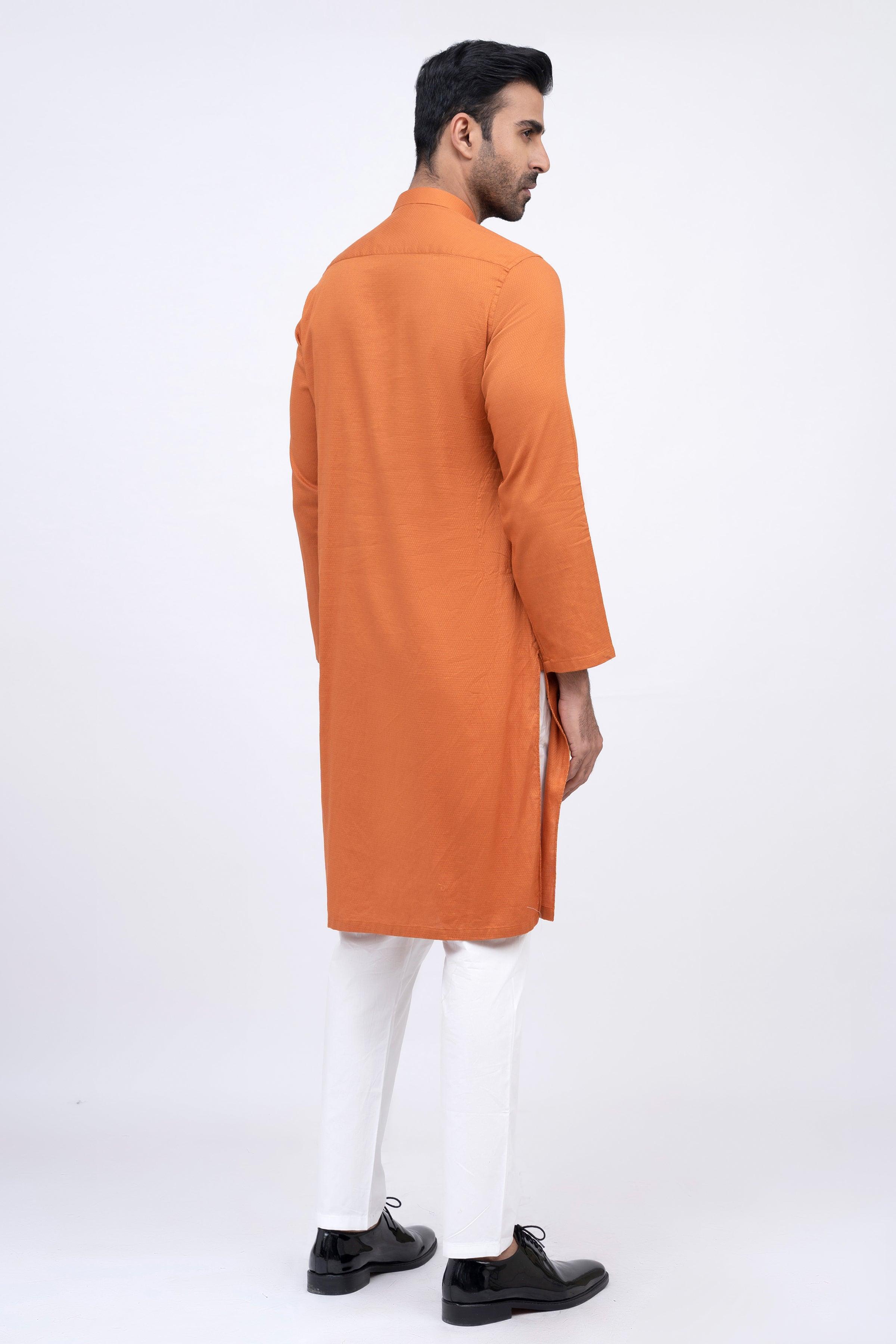 KURTA ORANGE at Charcoal Clothing