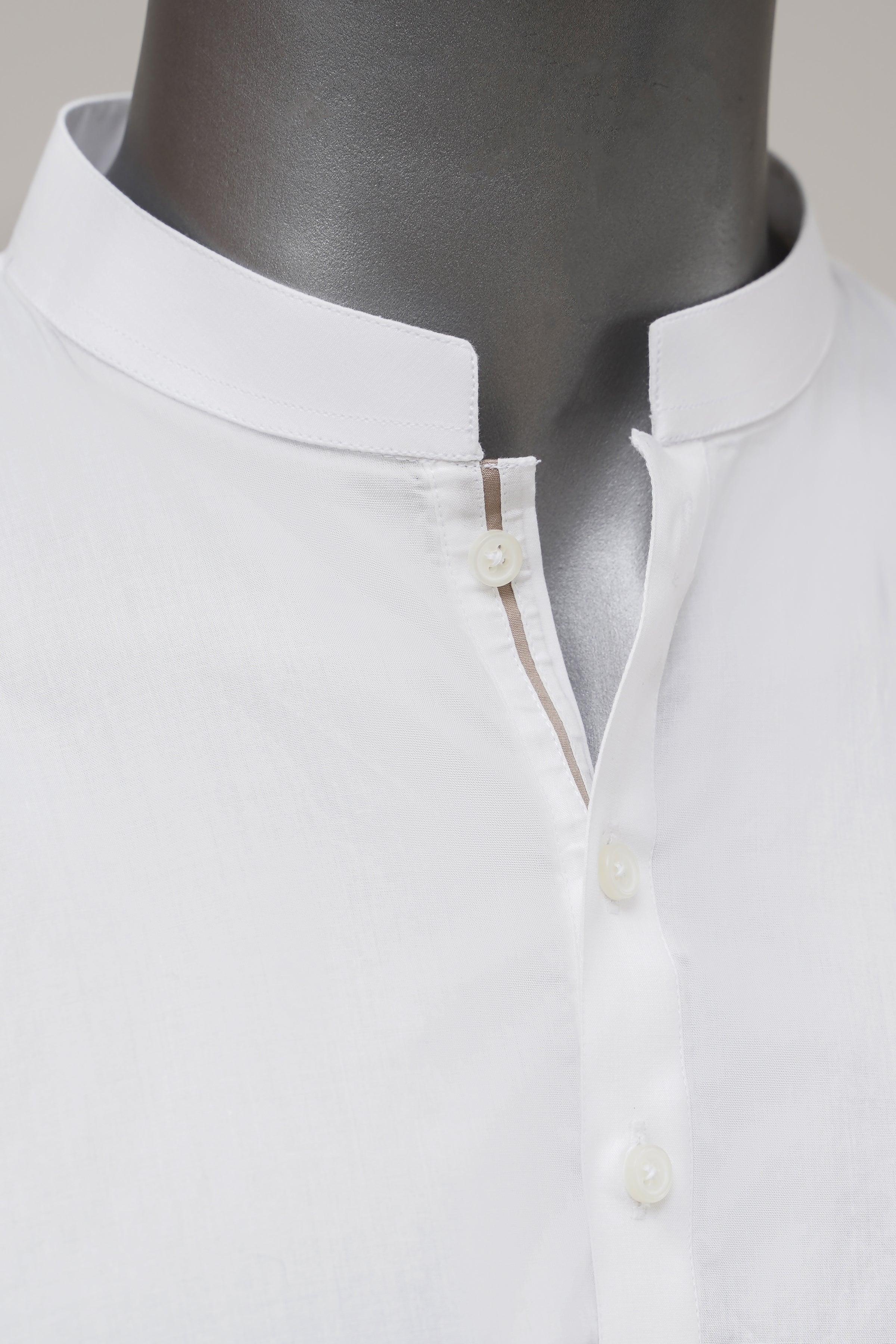 KURTA PAJAMA WHITE at Charcoal Clothing