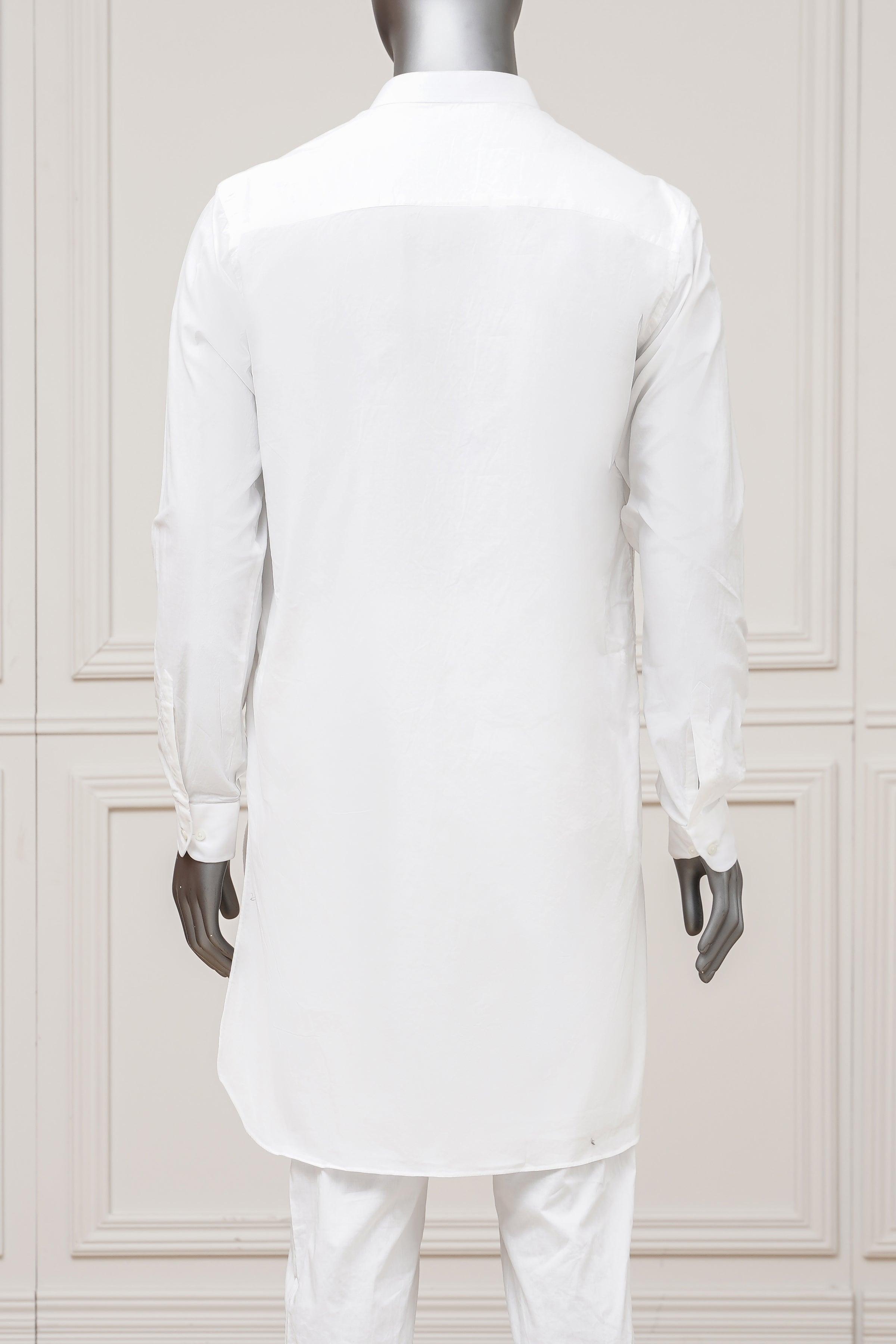 KURTA PAJAMA WHITE at Charcoal Clothing