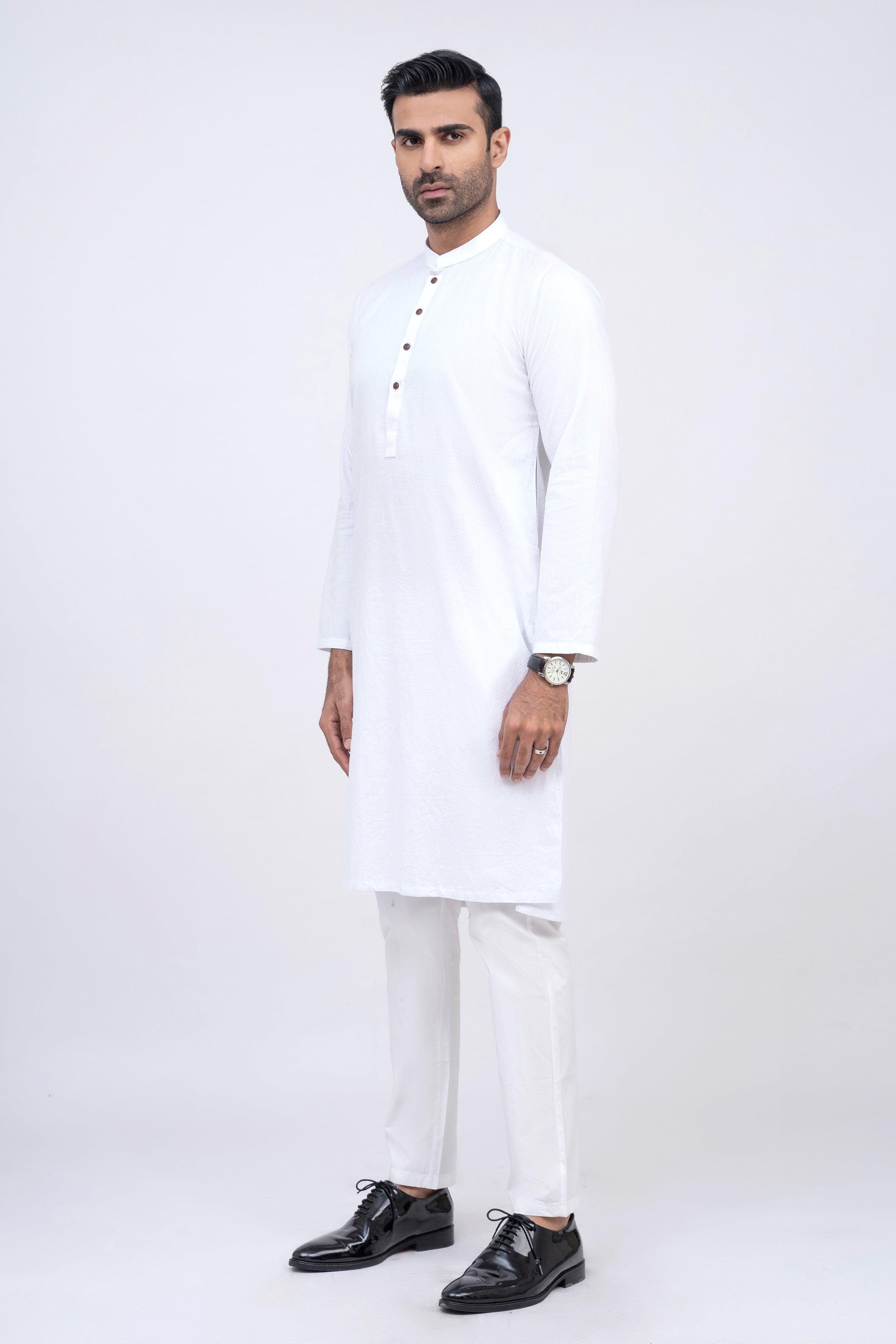 KURTA WHITE at Charcoal Clothing