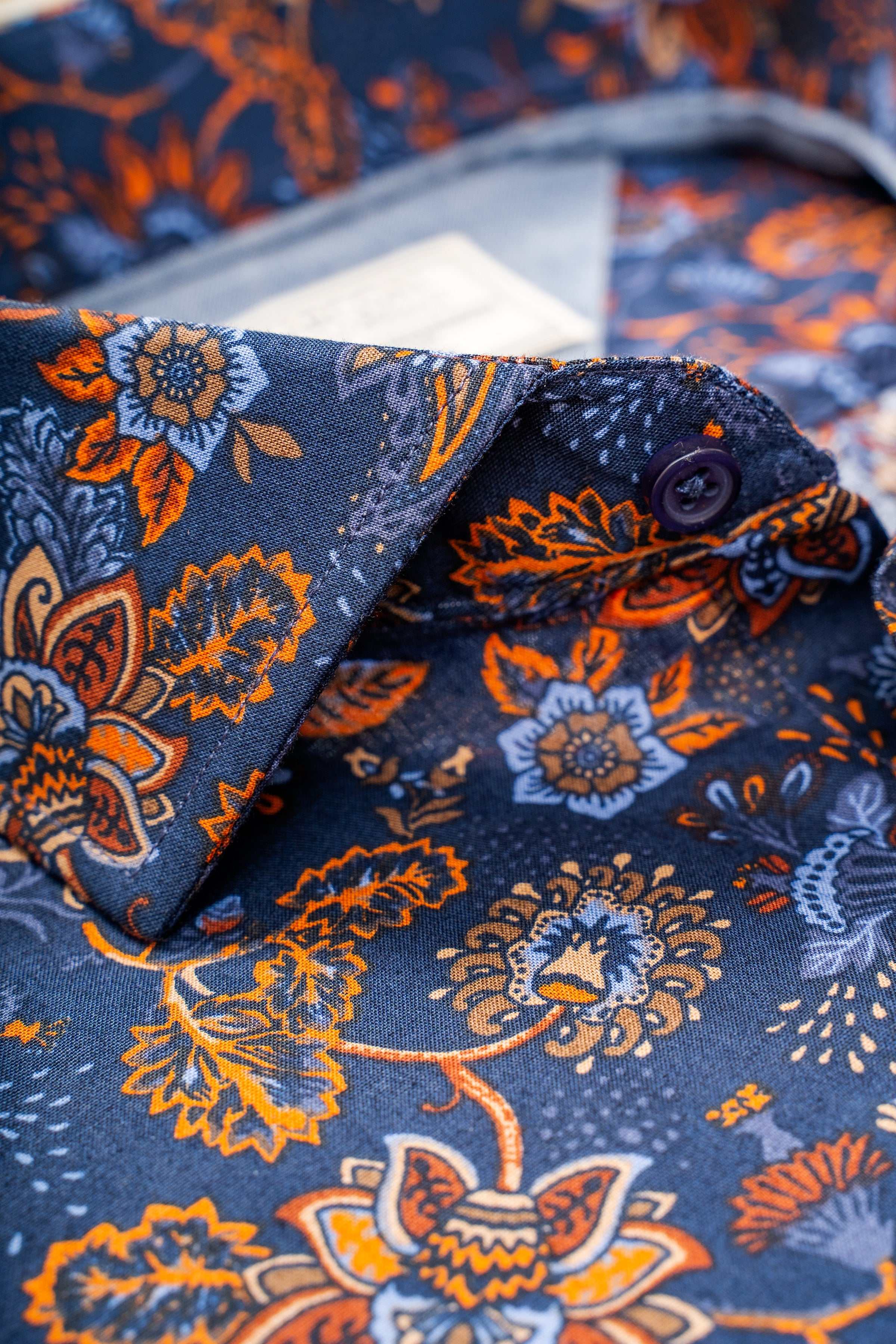 LIMITED EDITION SHIRTS TROPICAL NAVY at Charcoal Clothing