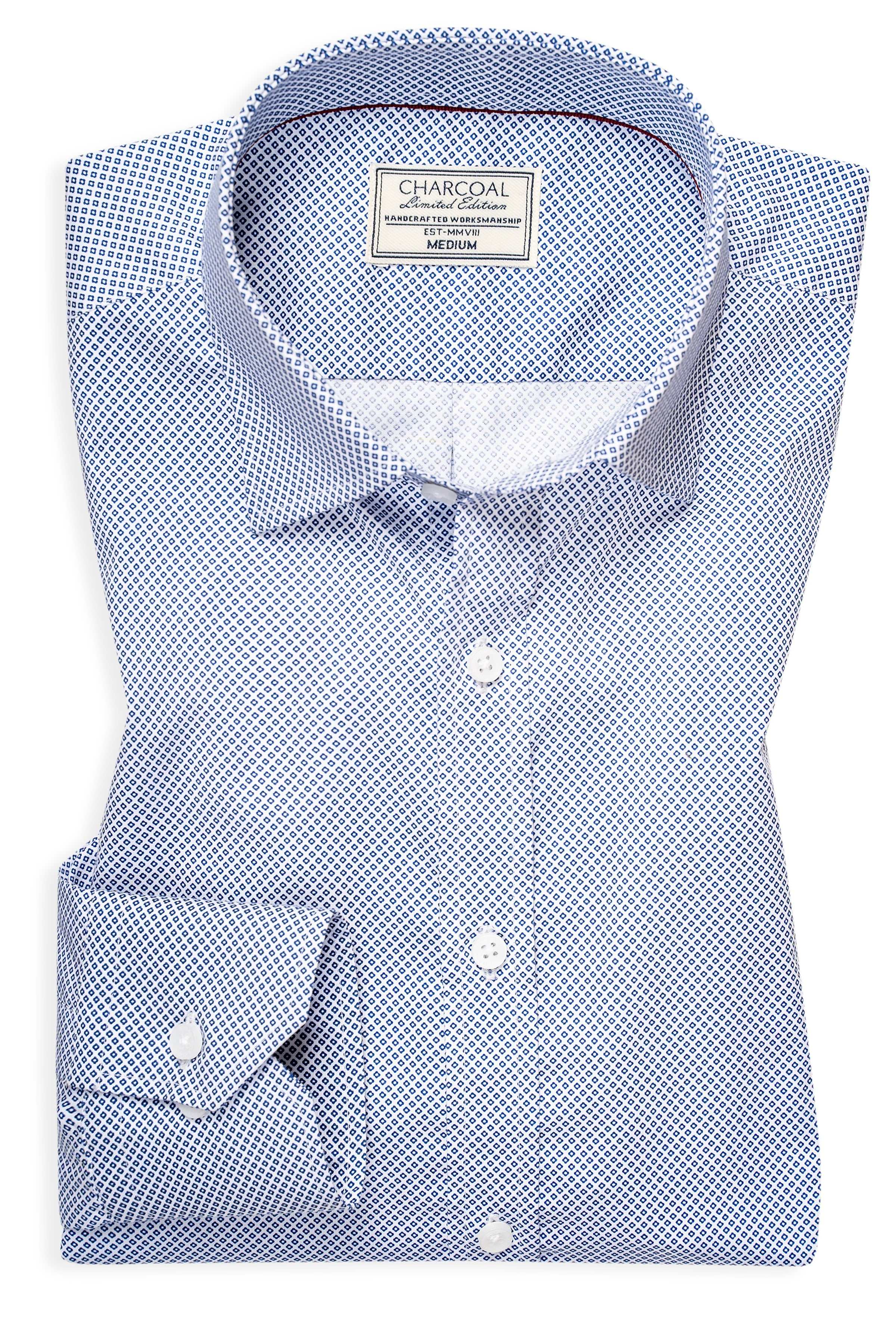 LIMITED EDITION SHIRTS WHITE PRINTED at Charcoal Clothing