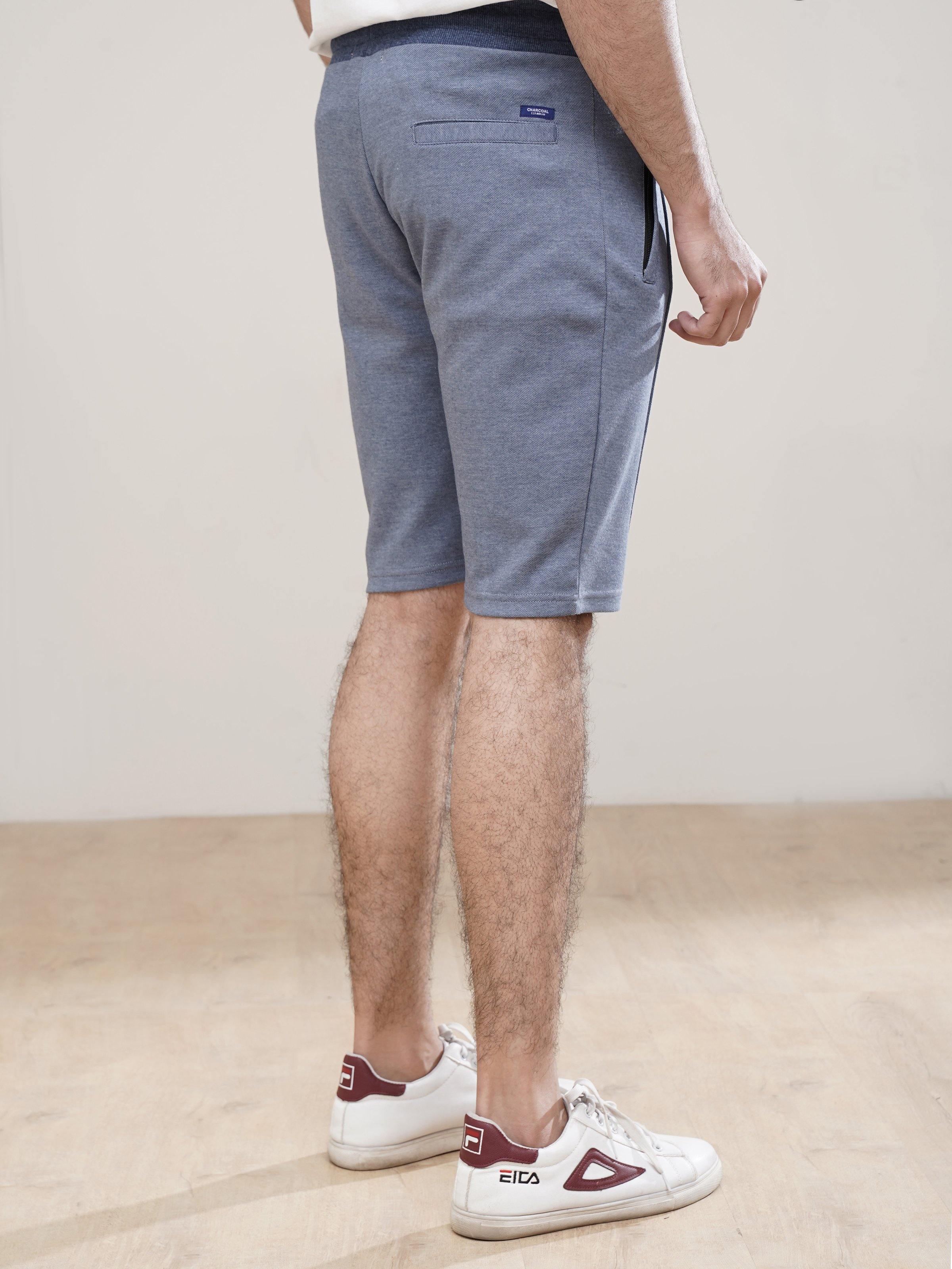 PIQUE INTERLOCK SHORT at Charcoal Clothing