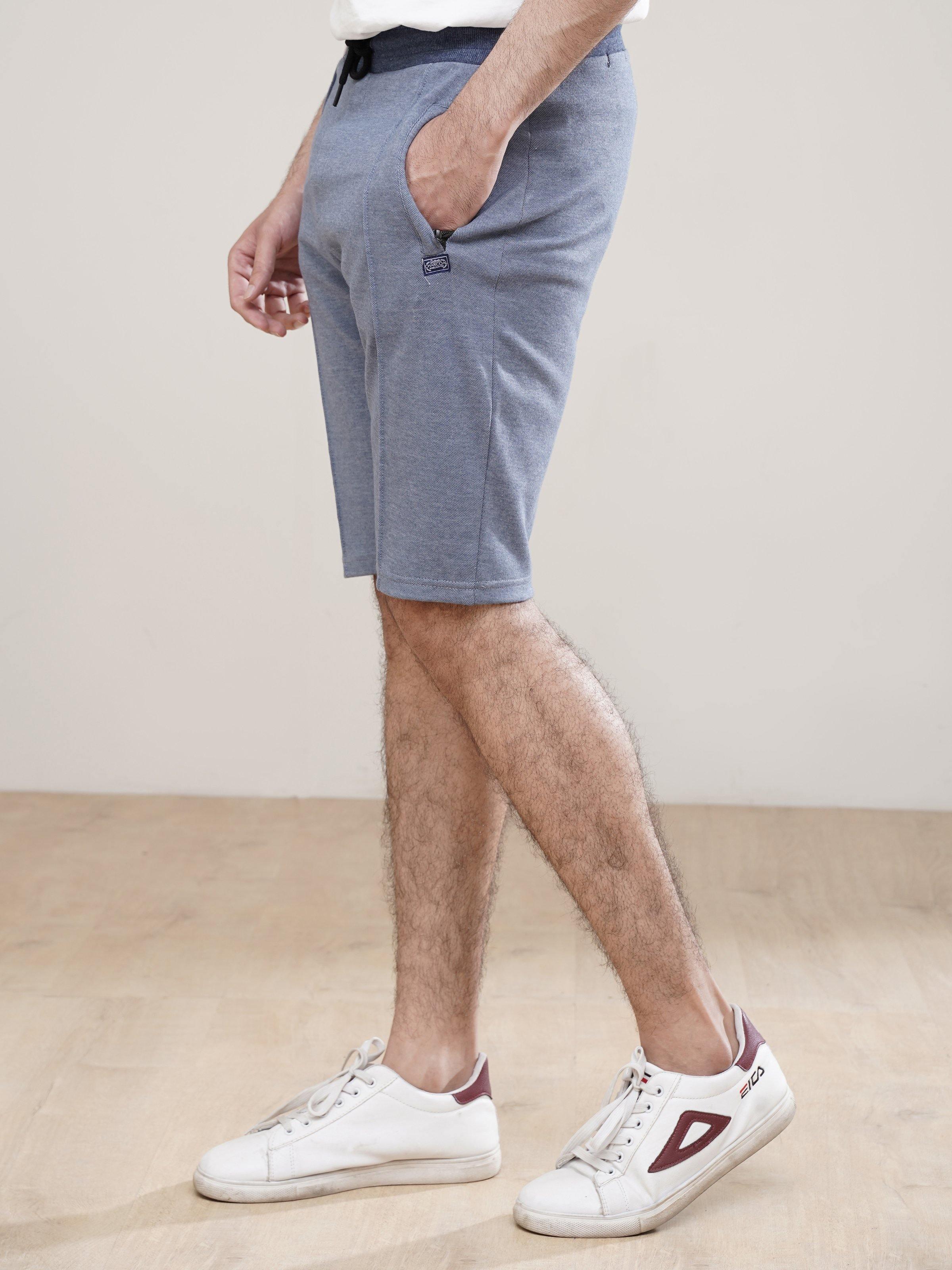 PIQUE INTERLOCK SHORT at Charcoal Clothing