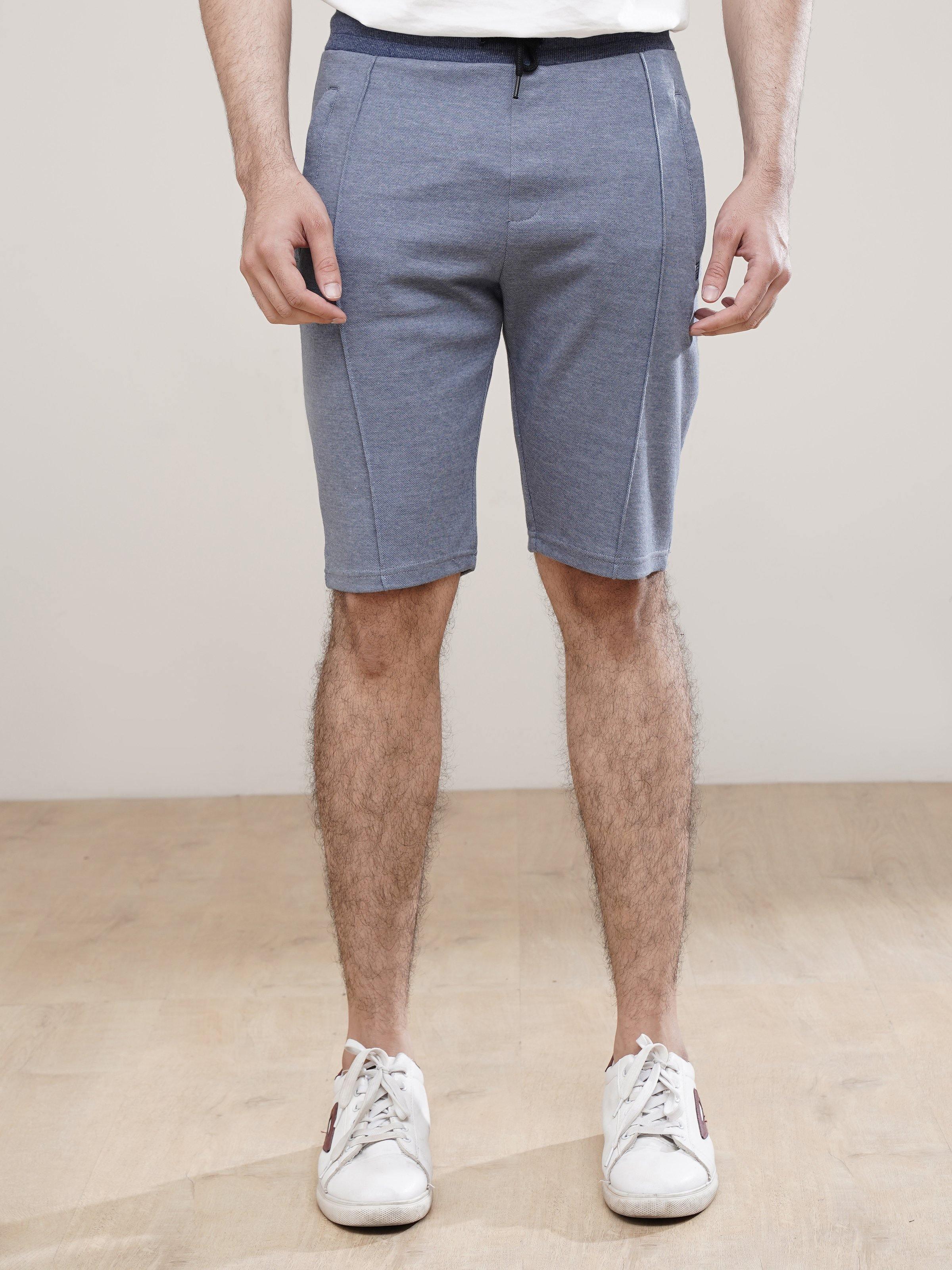 PIQUE INTERLOCK SHORT at Charcoal Clothing