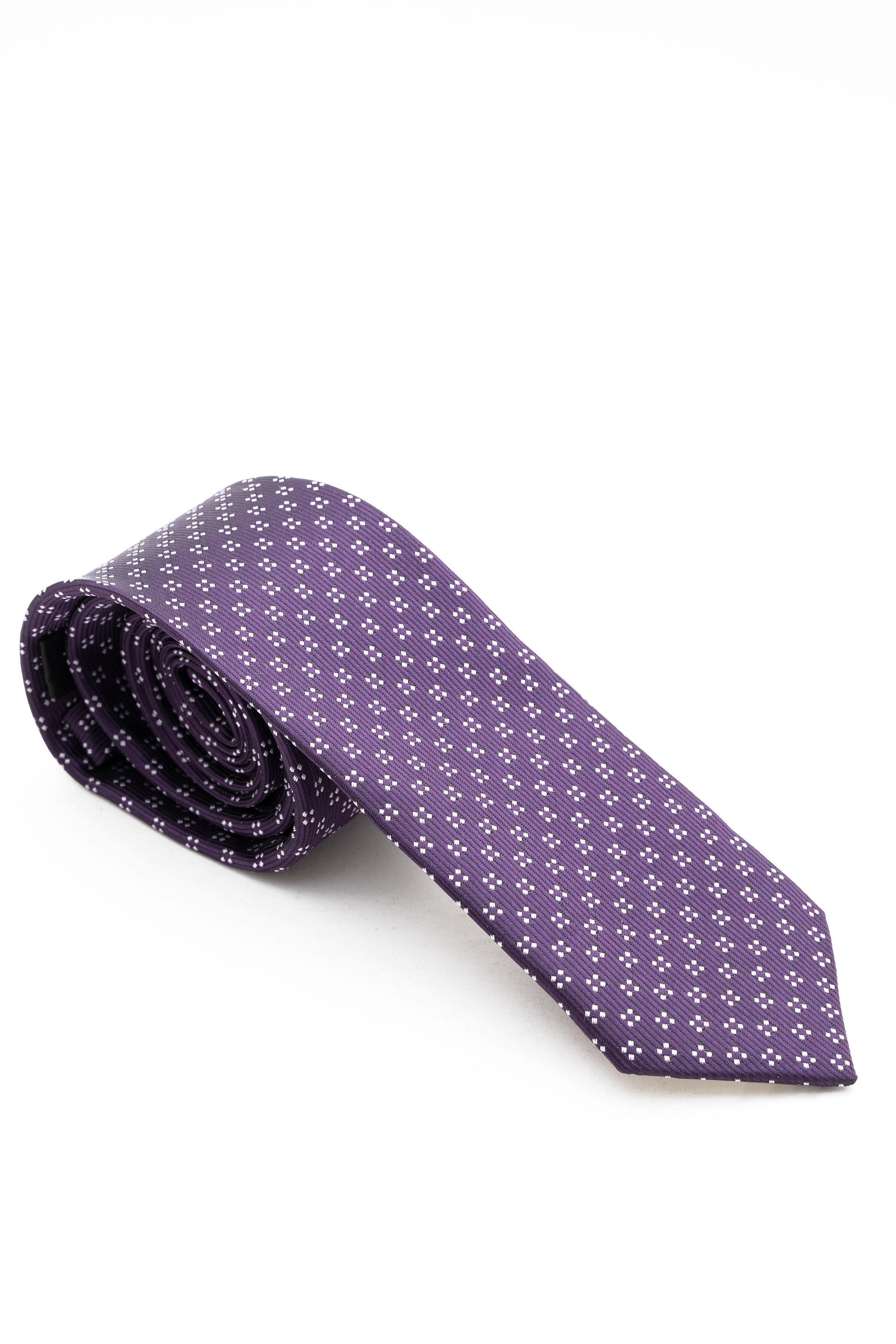 POLY SILK TIE at Charcoal Clothing