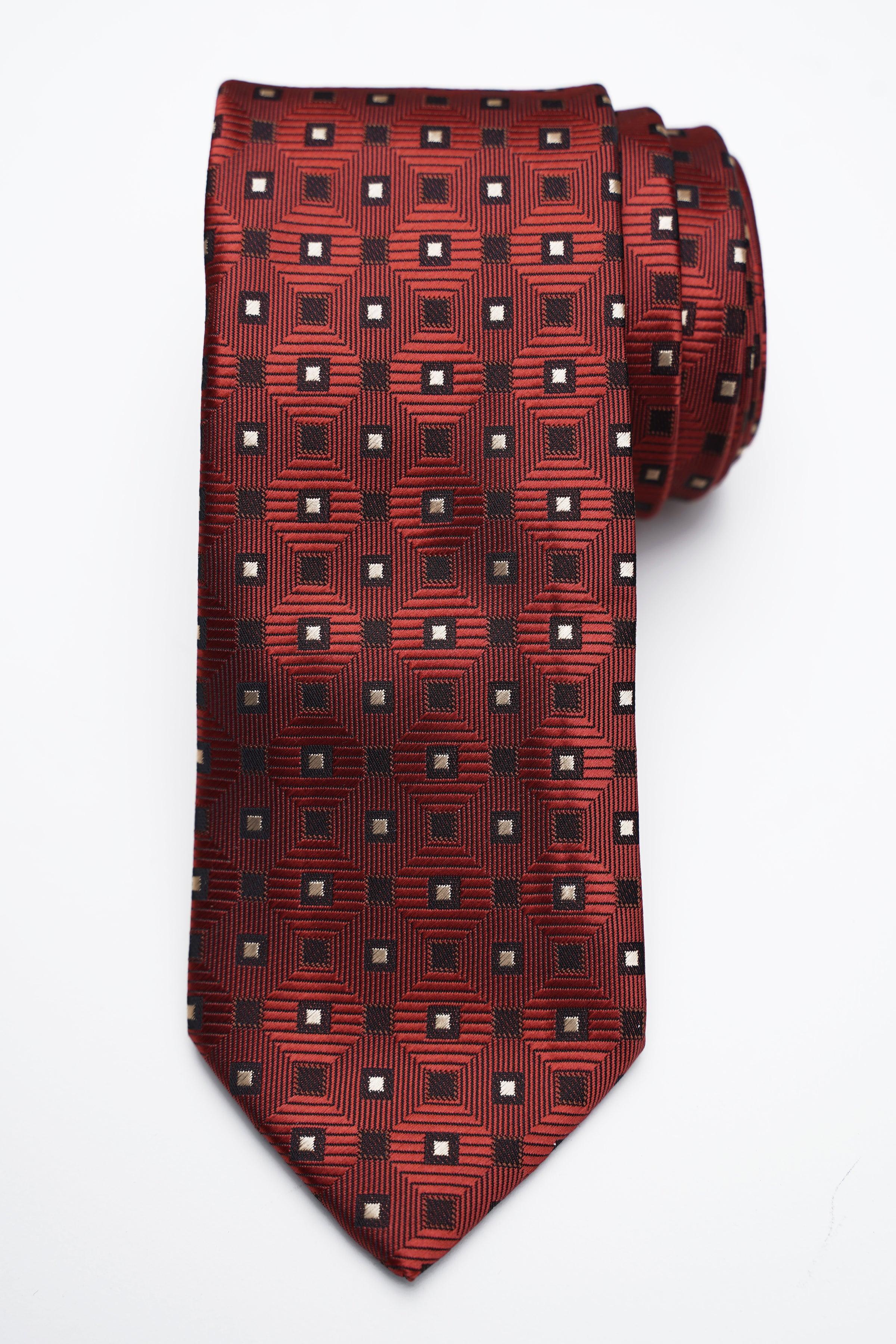 POLY SILK TIE at Charcoal Clothing