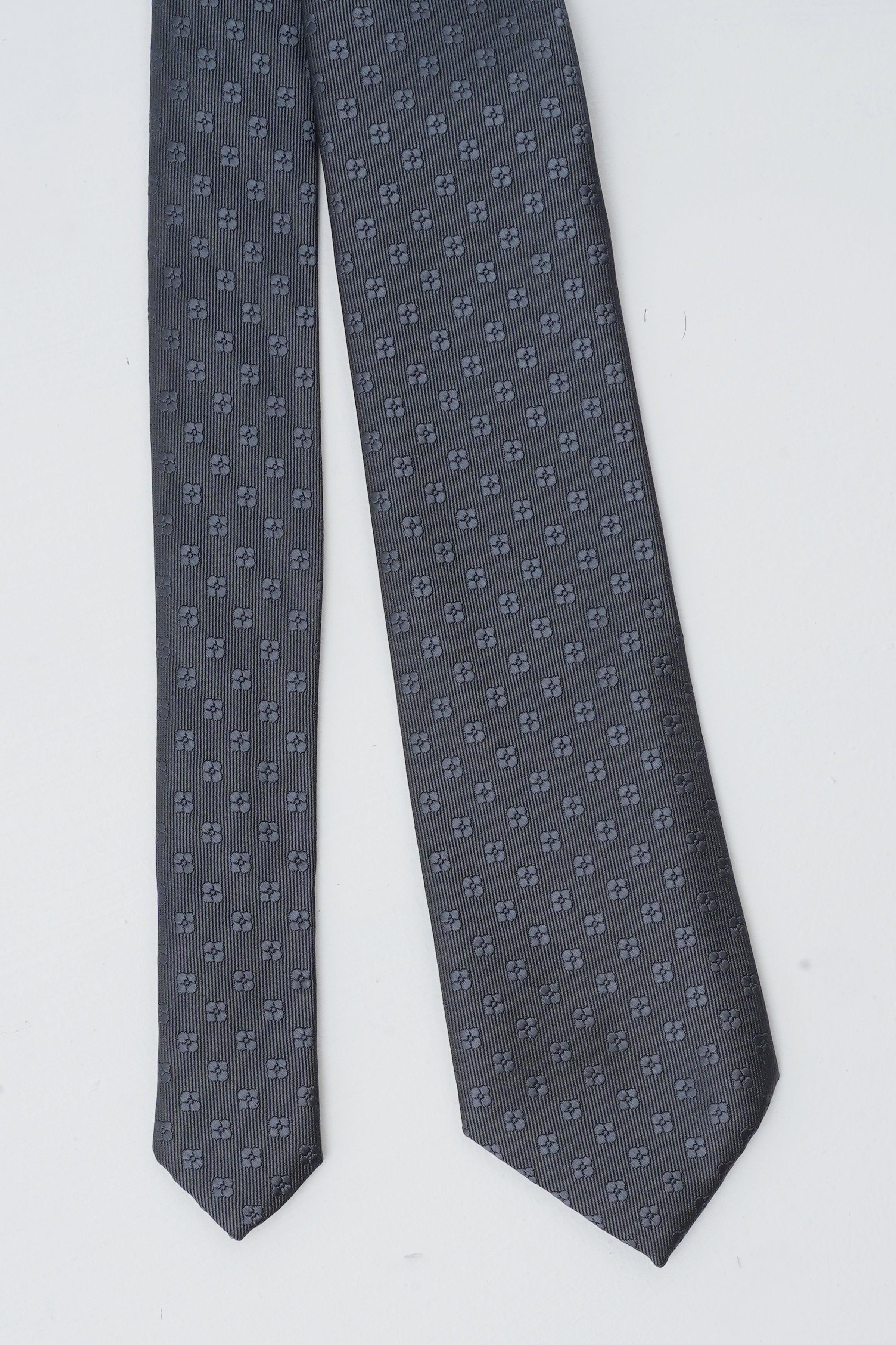 POLY SILK TIE at Charcoal Clothing