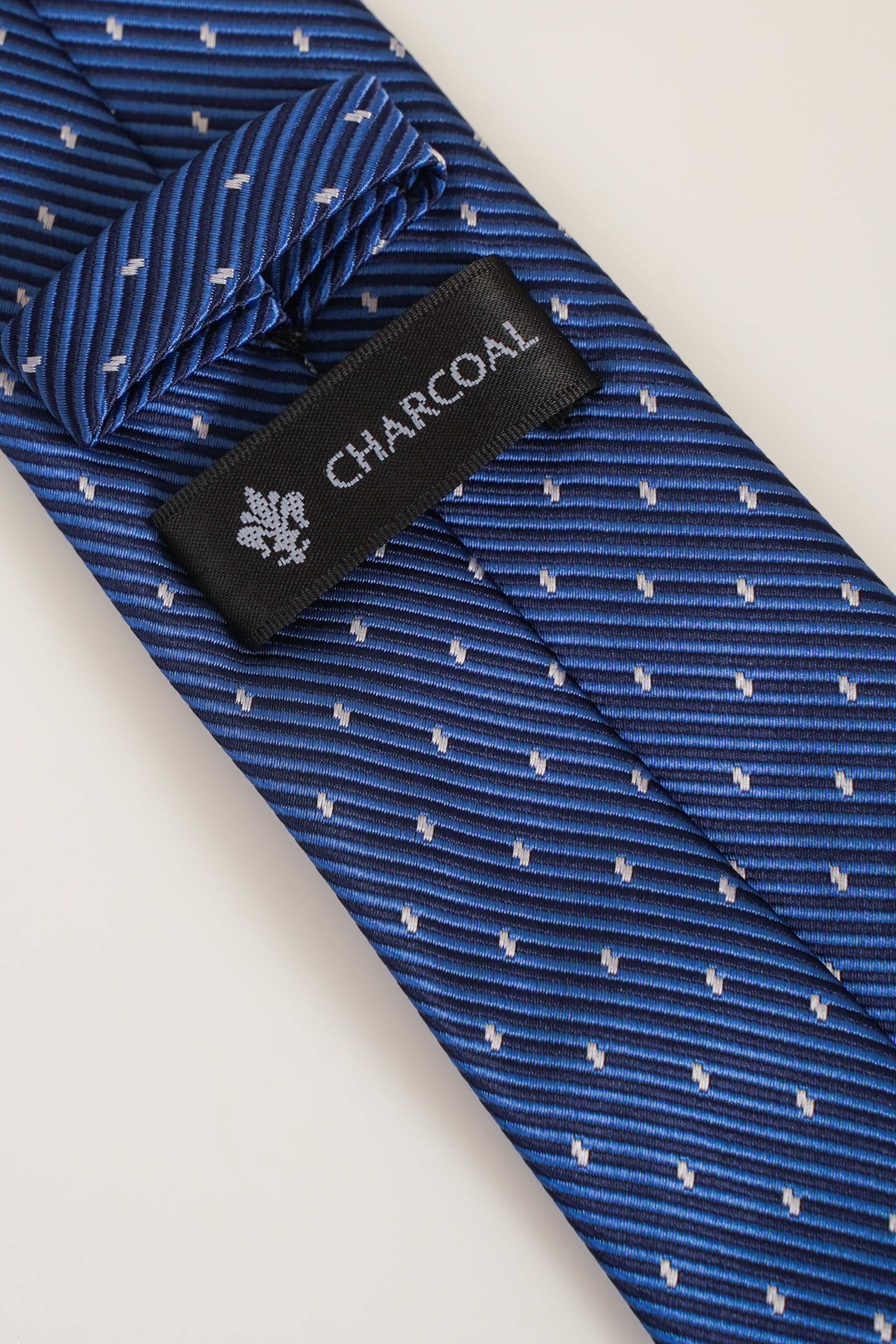 POLY SILK TIE at Charcoal Clothing