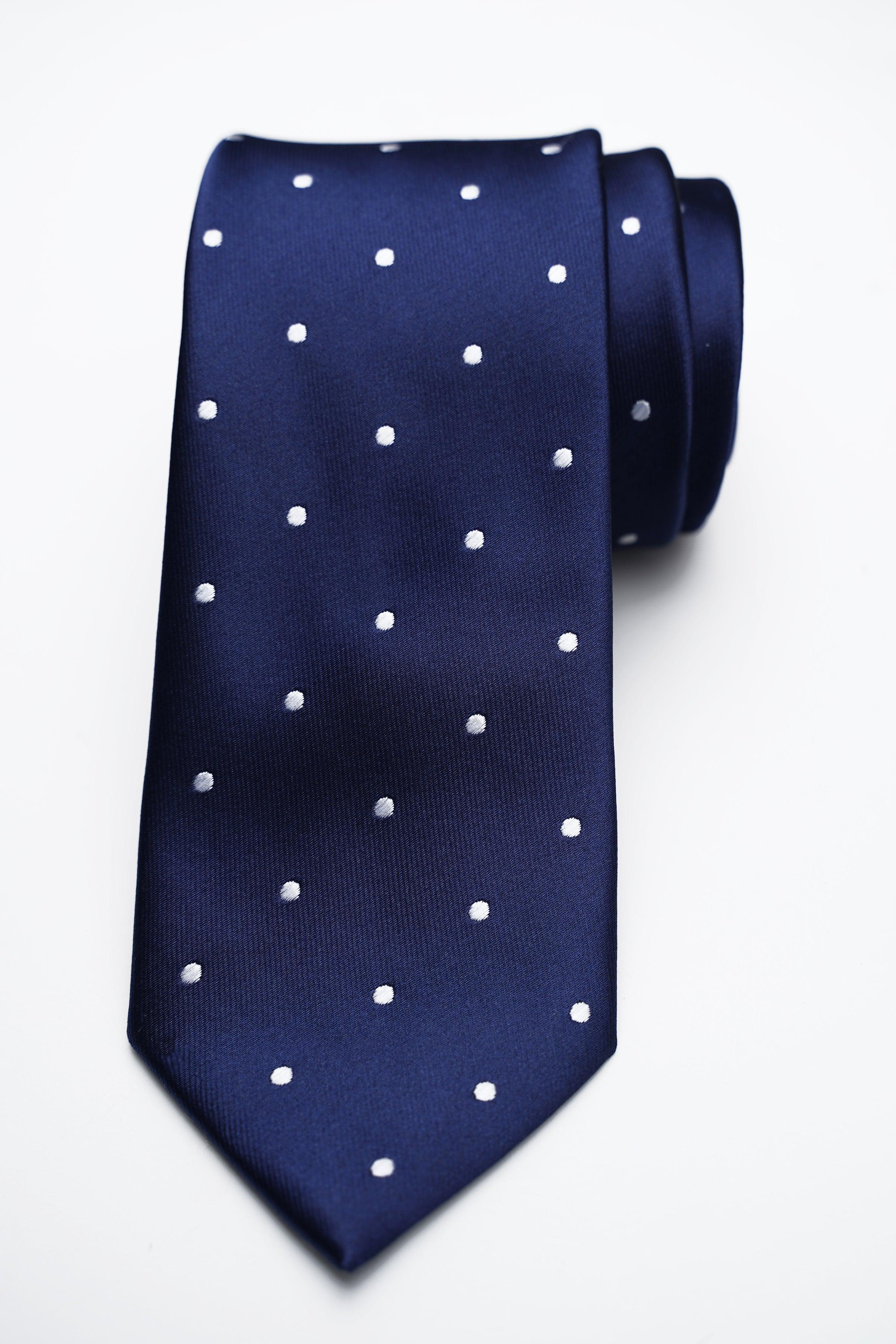 POLY SILK TIE at Charcoal Clothing