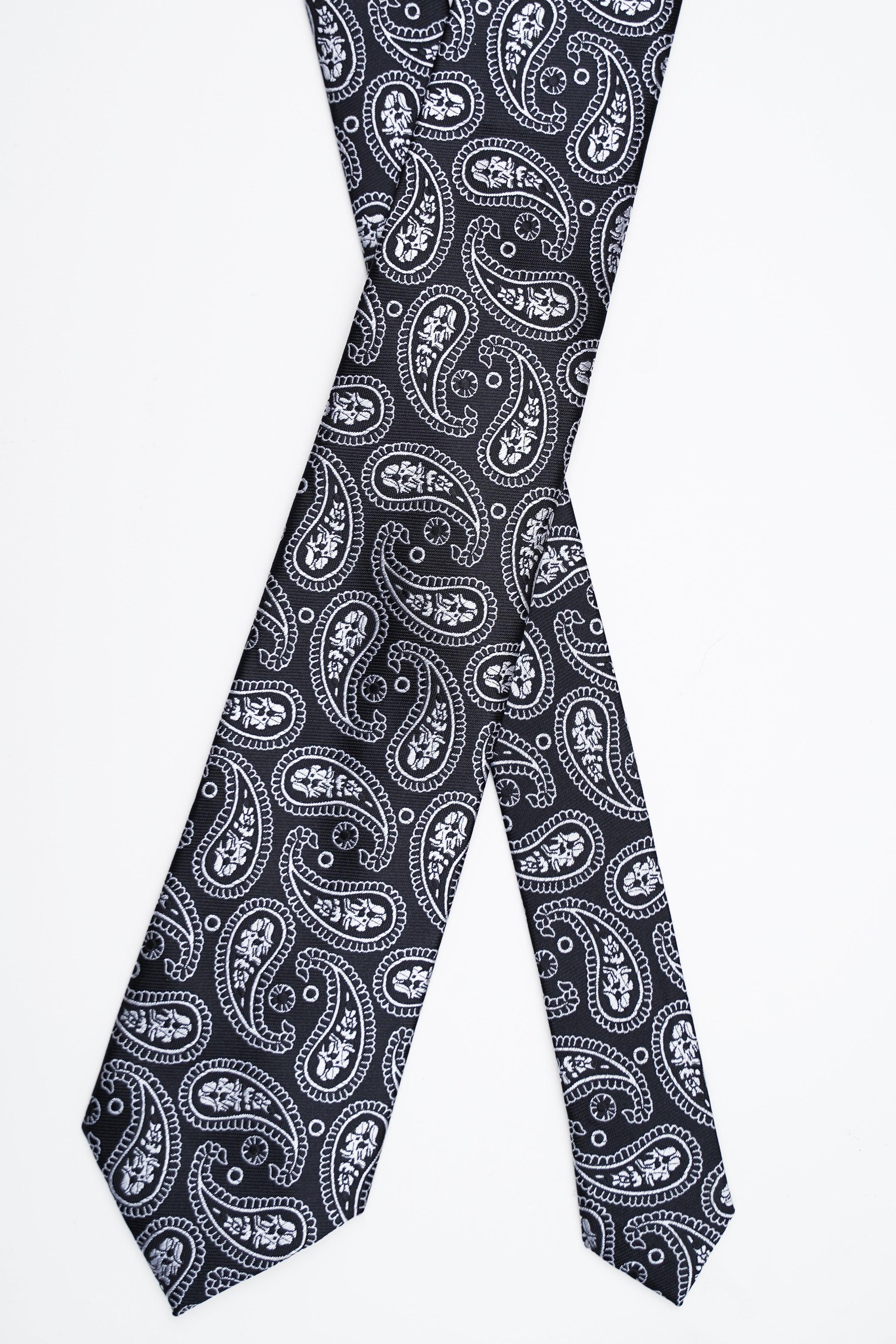 POLY SILK TIE at Charcoal Clothing