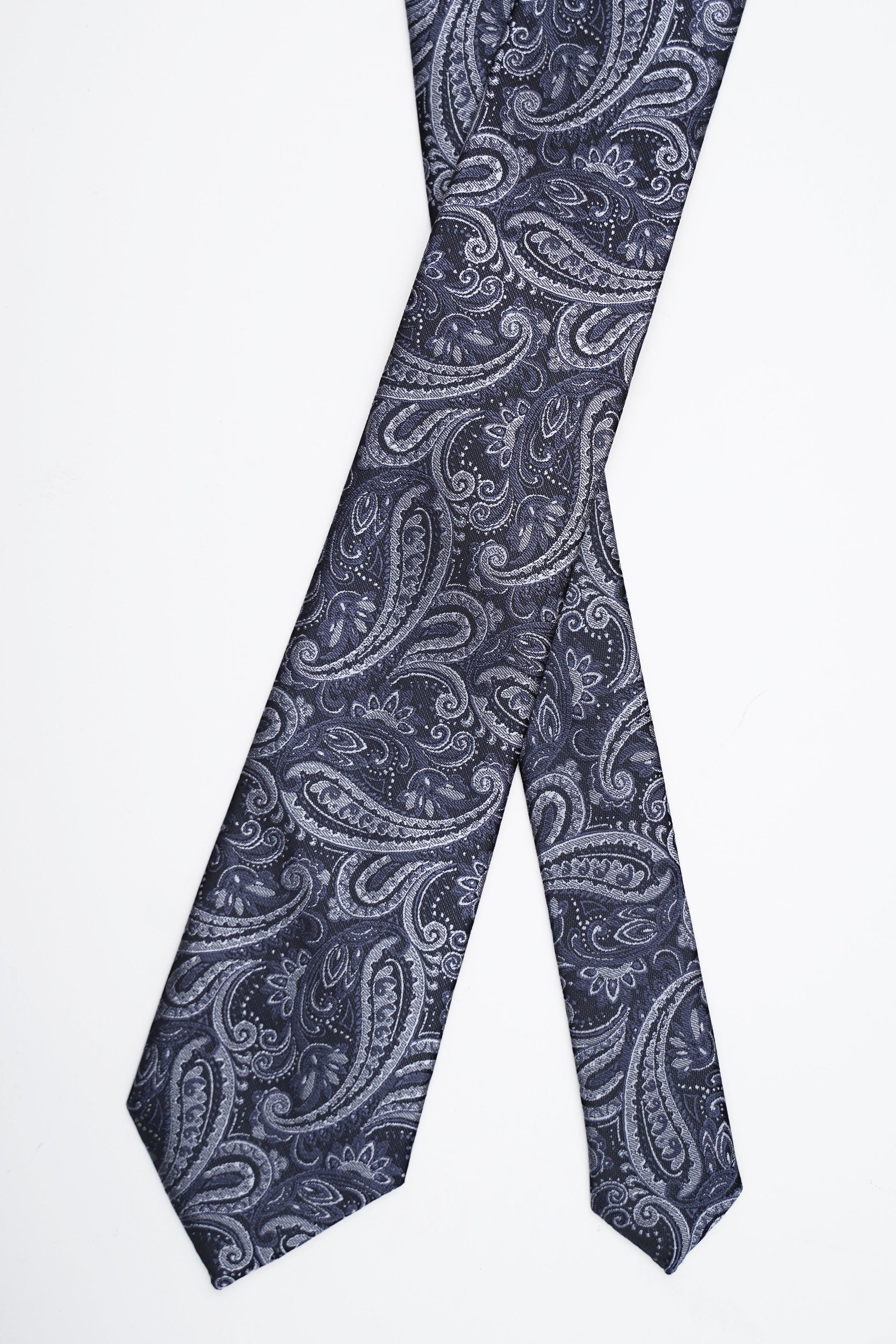 POLY SILK TIE at Charcoal Clothing