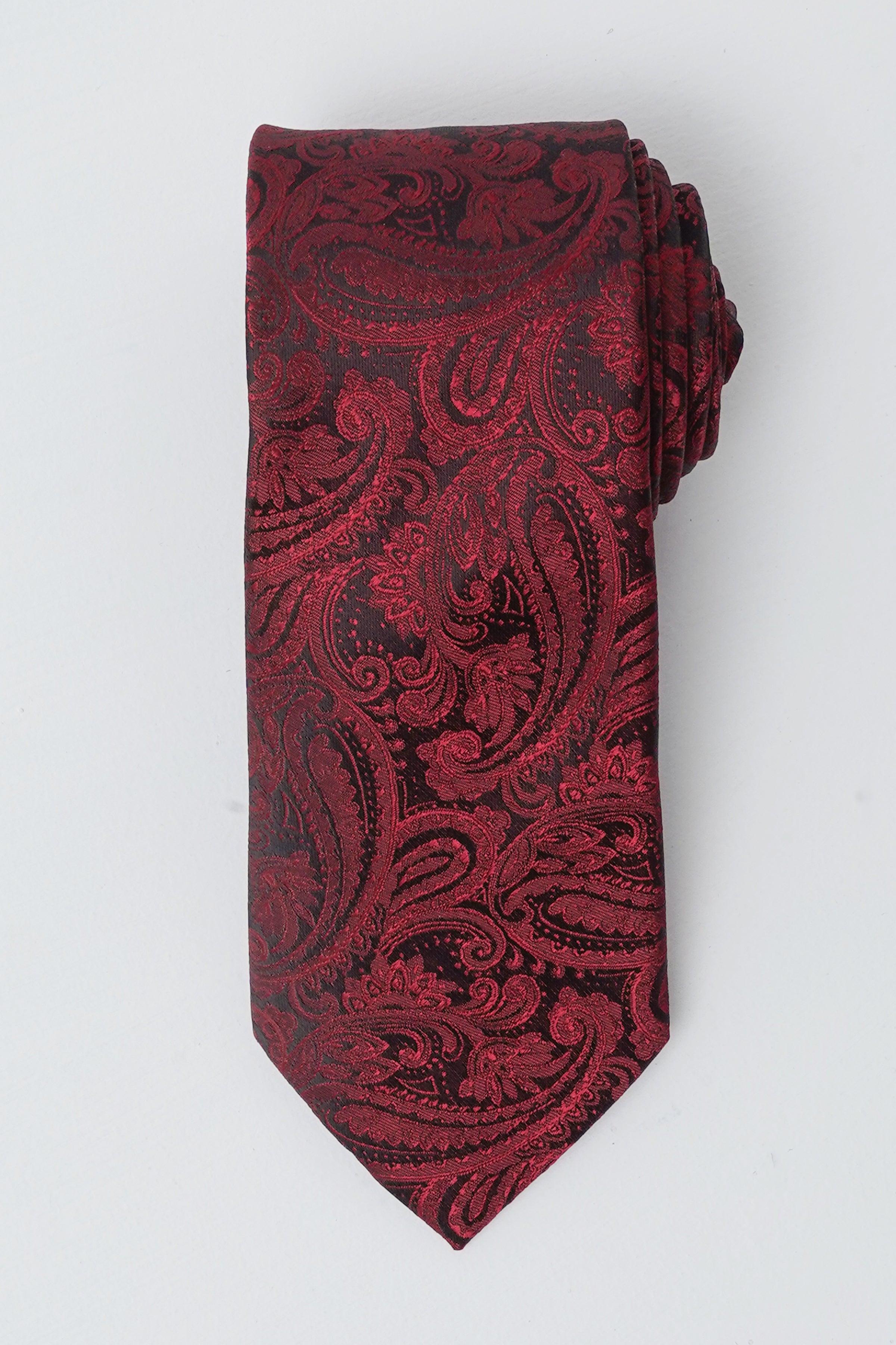 POLY SILK TIE at Charcoal Clothing