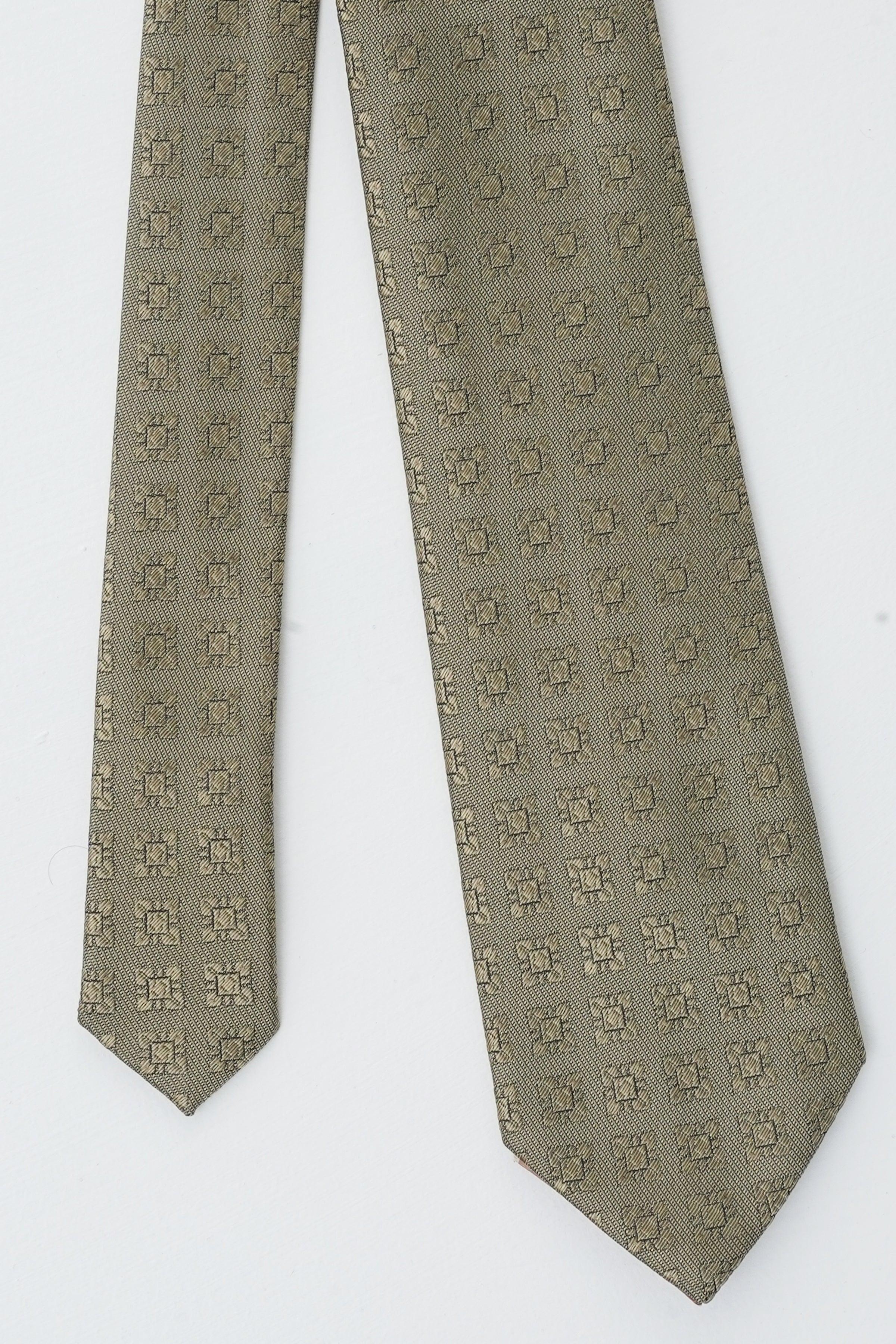 POLY SILK TIE at Charcoal Clothing
