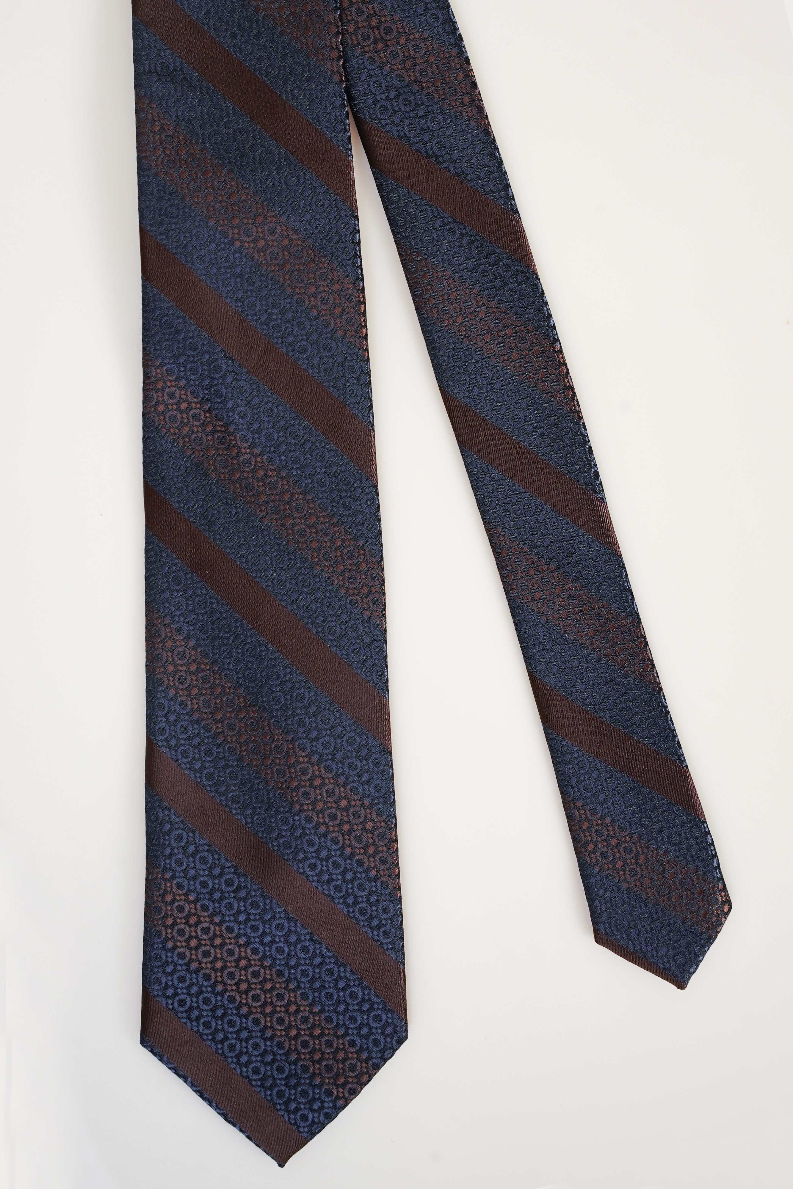 POLY SILK TIE at Charcoal Clothing