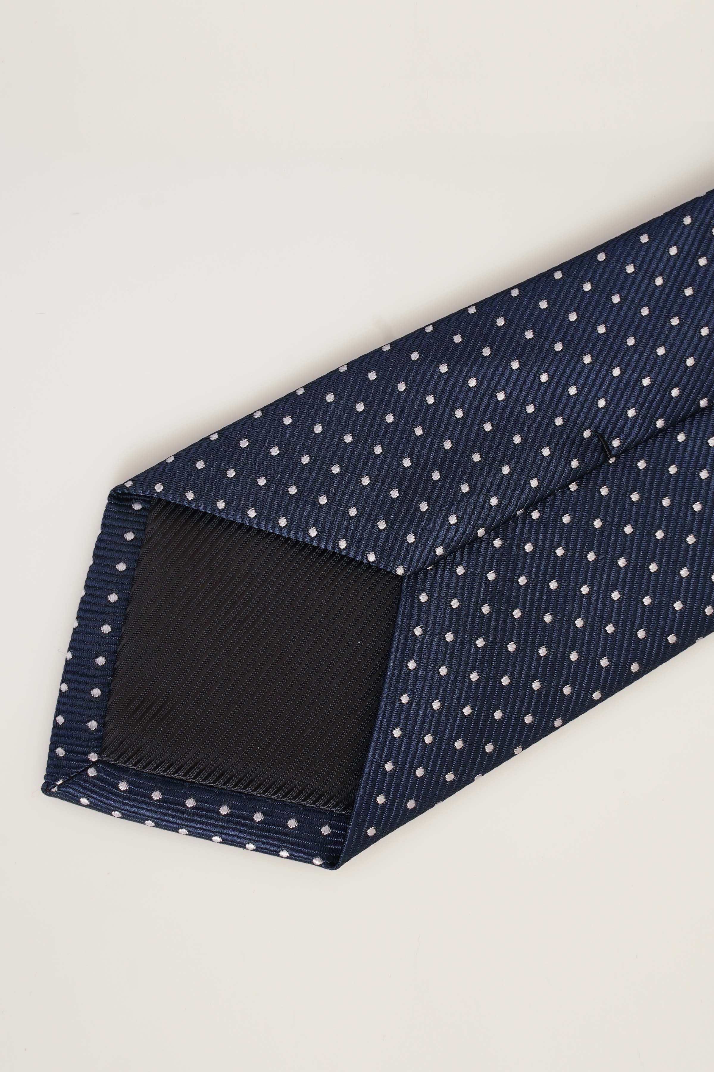 POLY SILK TIE at Charcoal Clothing