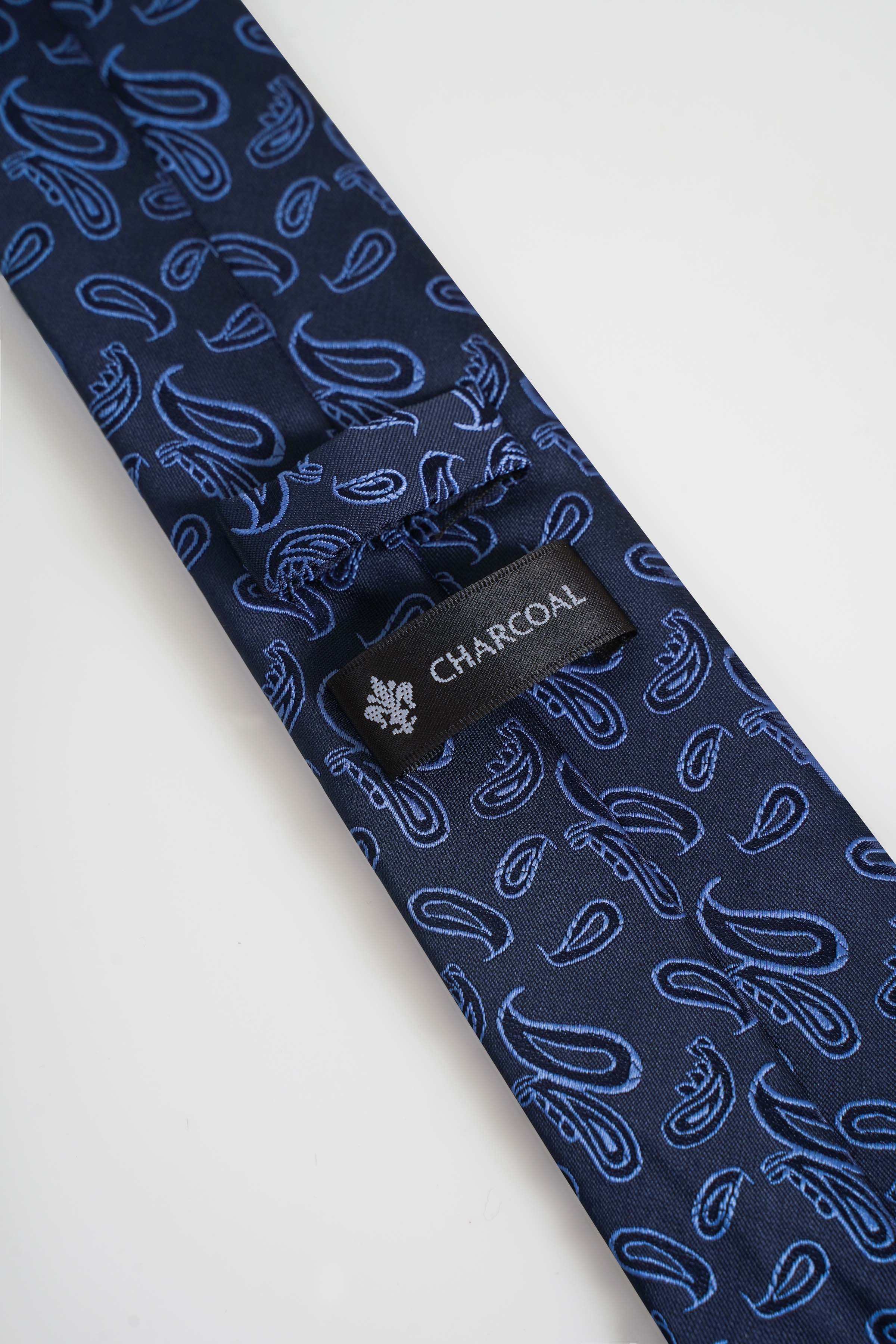 POLY SILK TIE at Charcoal Clothing