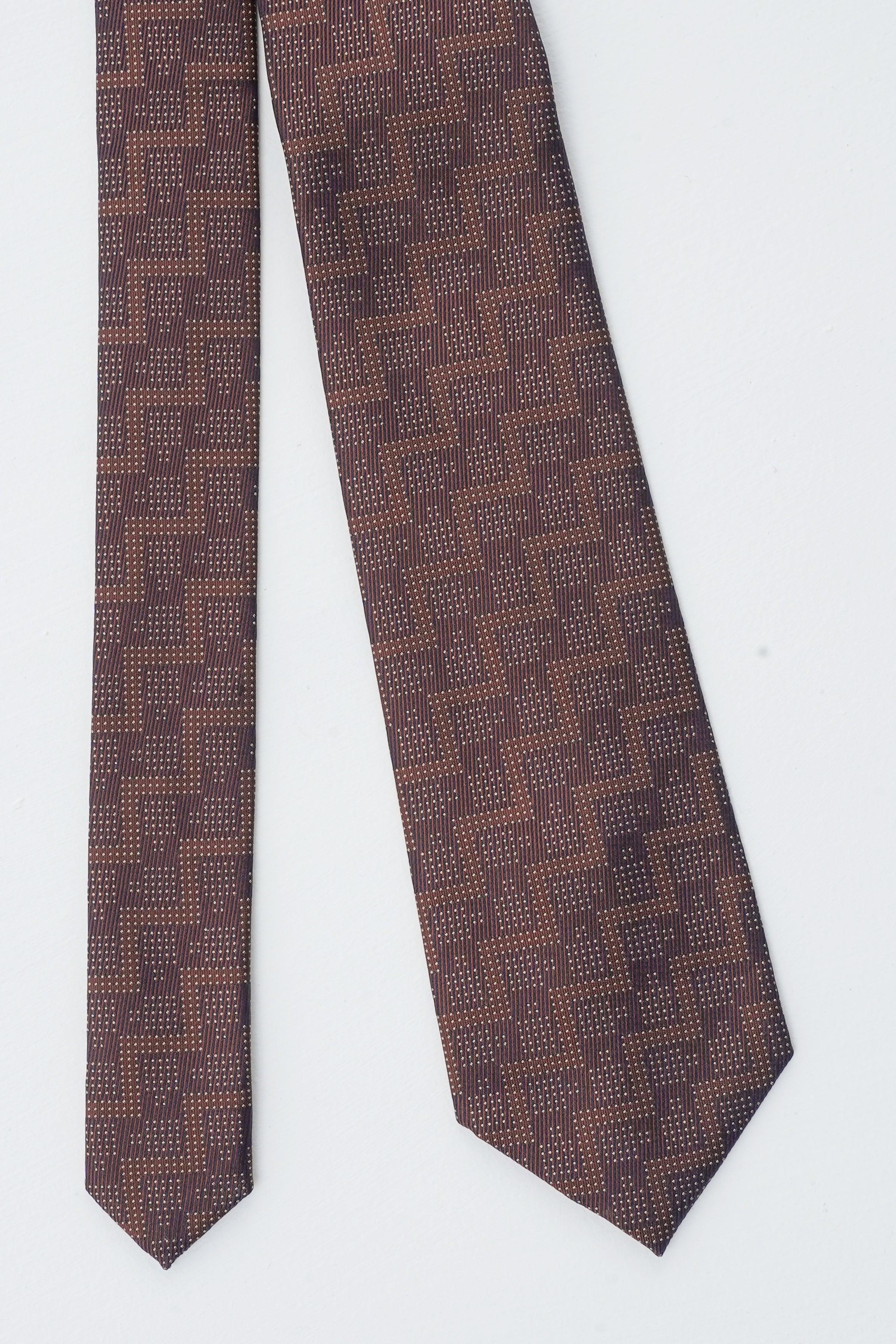 POLY SILK TIE at Charcoal Clothing