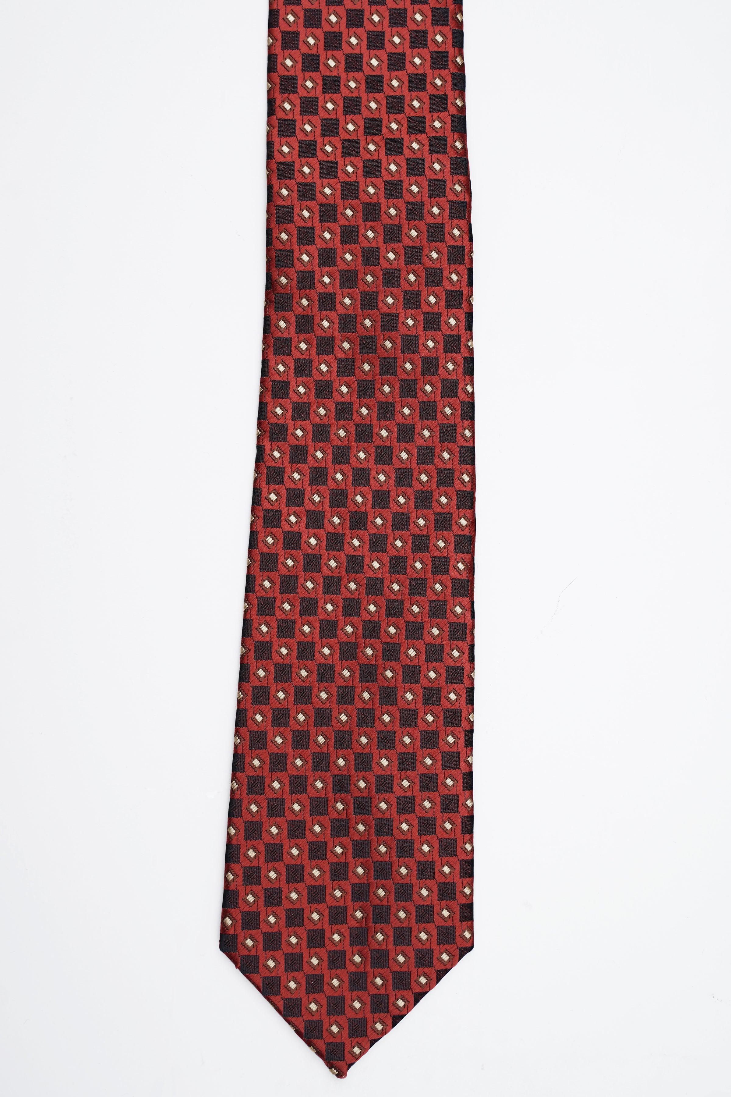 POLY SILK TIE at Charcoal Clothing