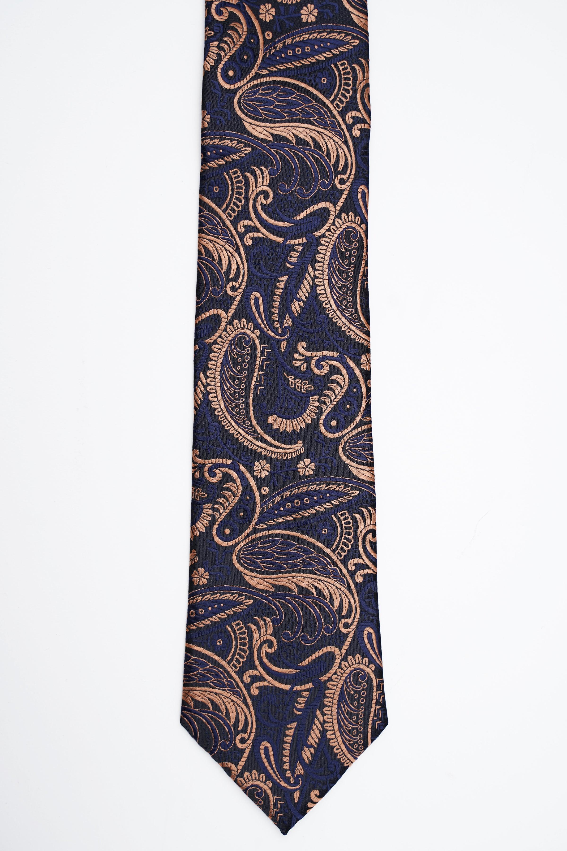 POLY SILK TIE at Charcoal Clothing