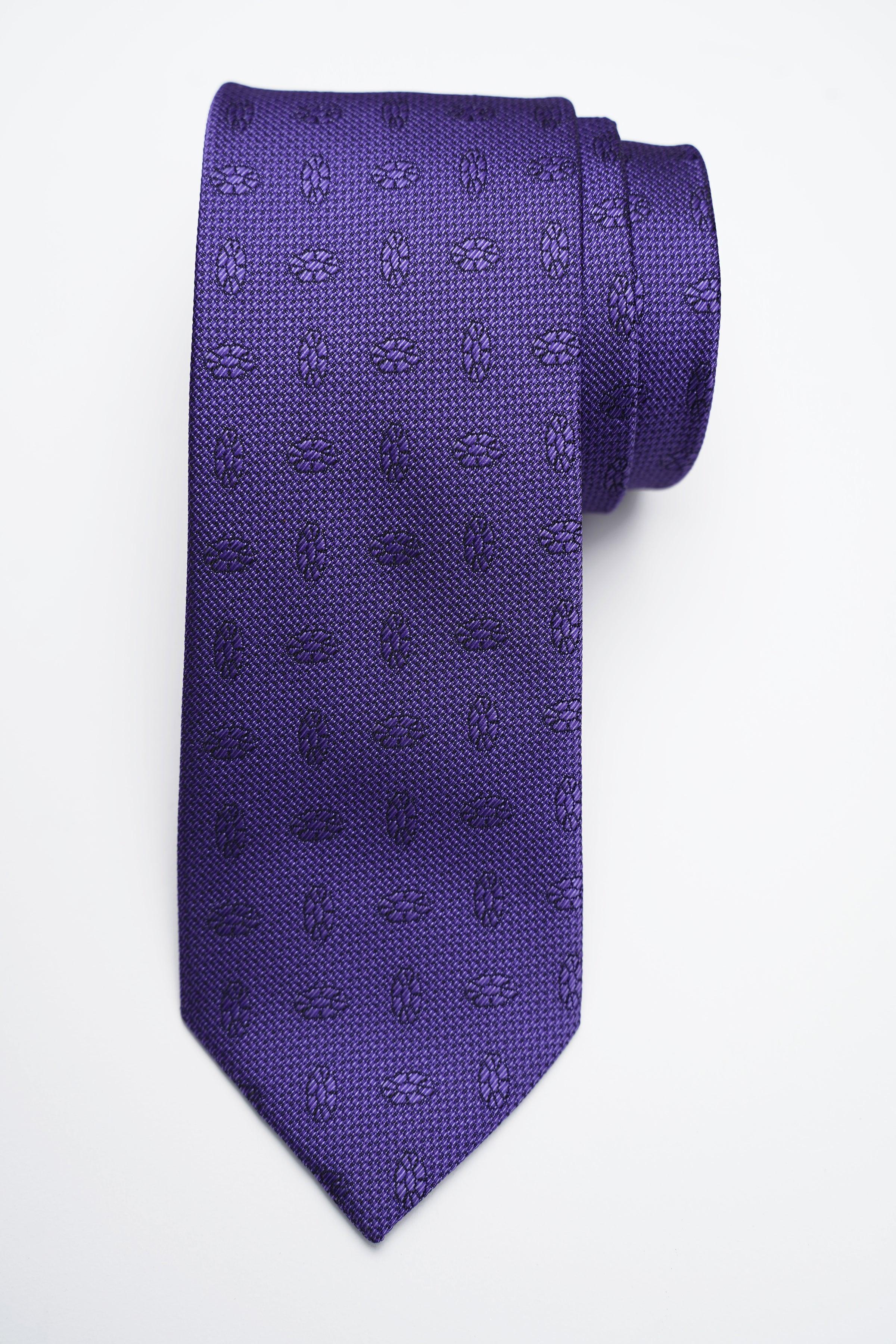 POLY SILK TIE at Charcoal Clothing