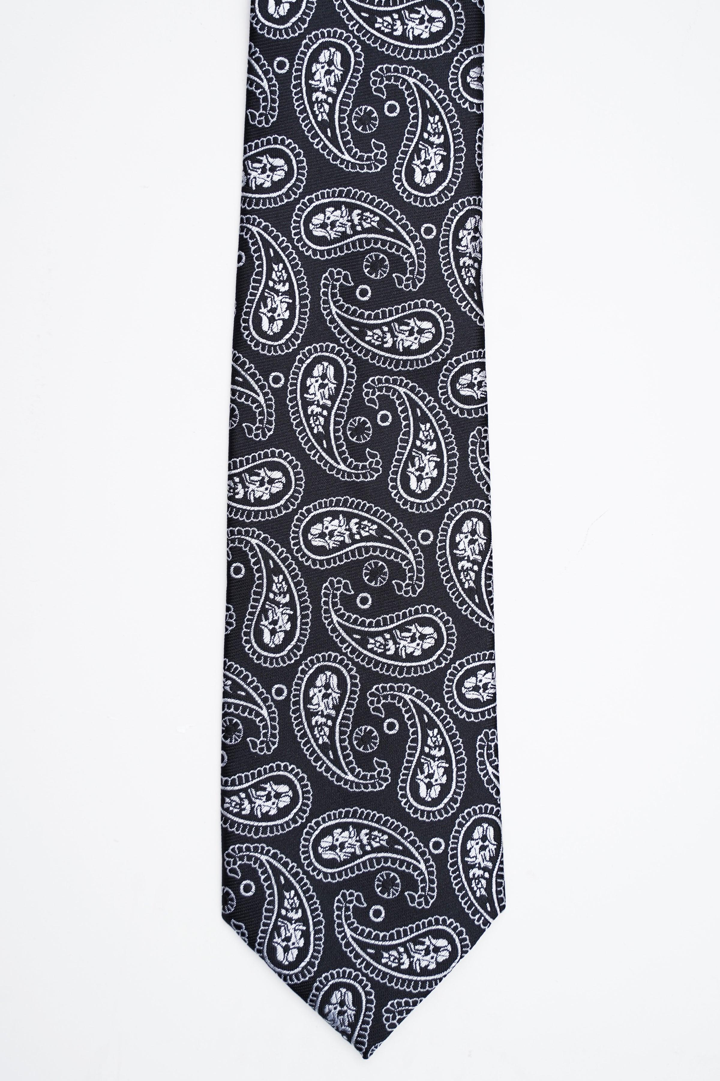 POLY SILK TIE at Charcoal Clothing
