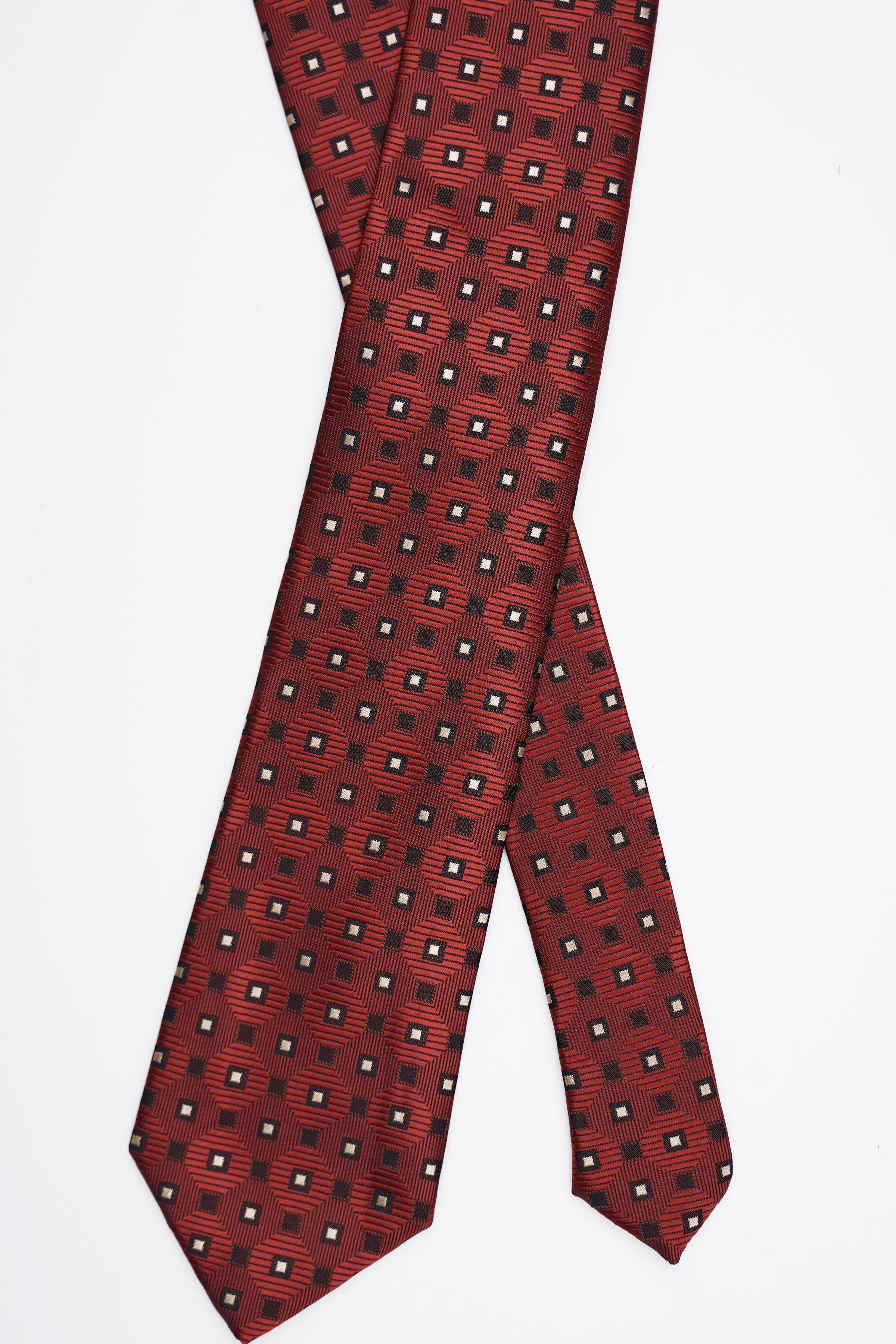 POLY SILK TIE at Charcoal Clothing