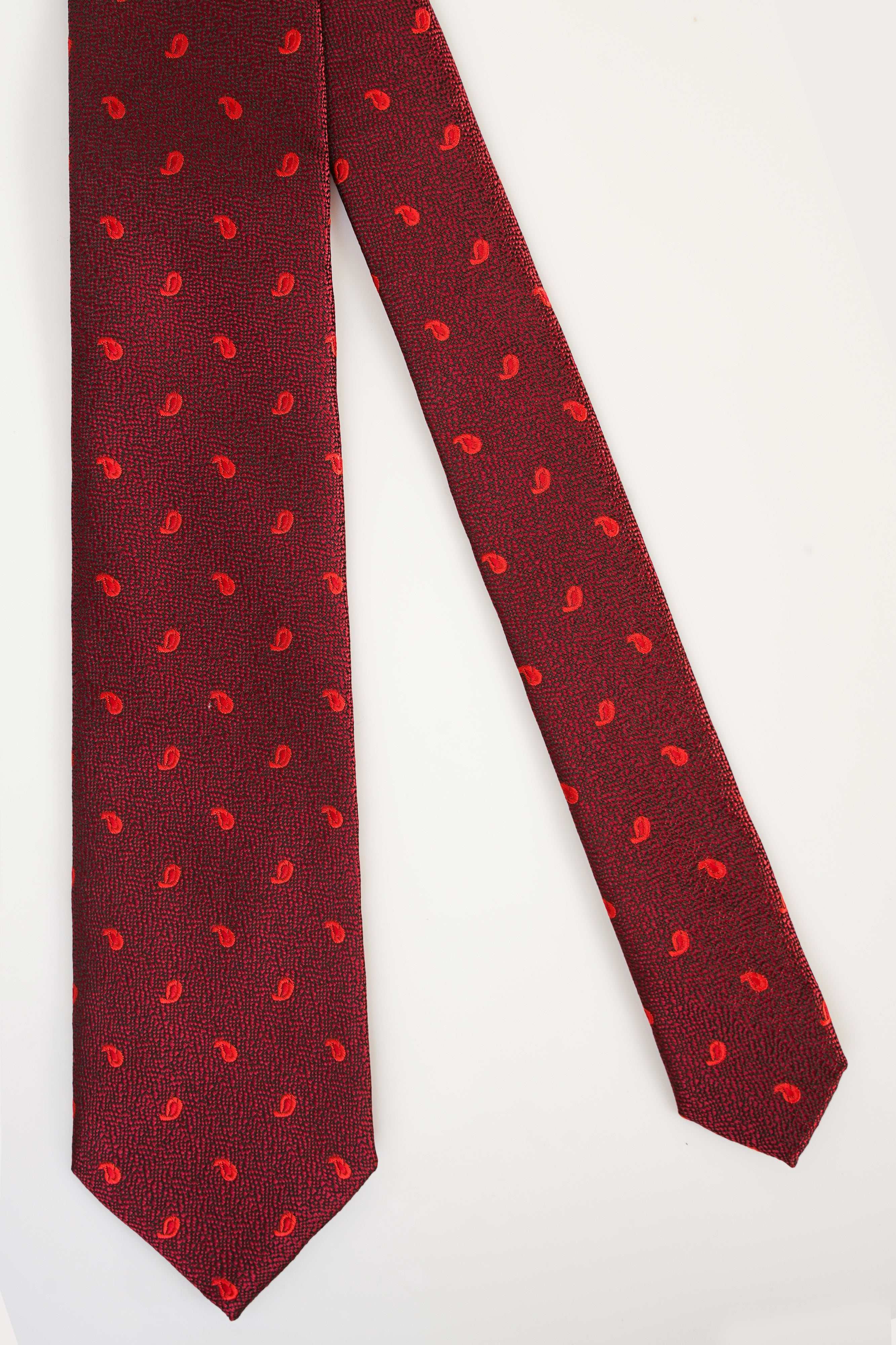 POLY SILK TIE at Charcoal Clothing